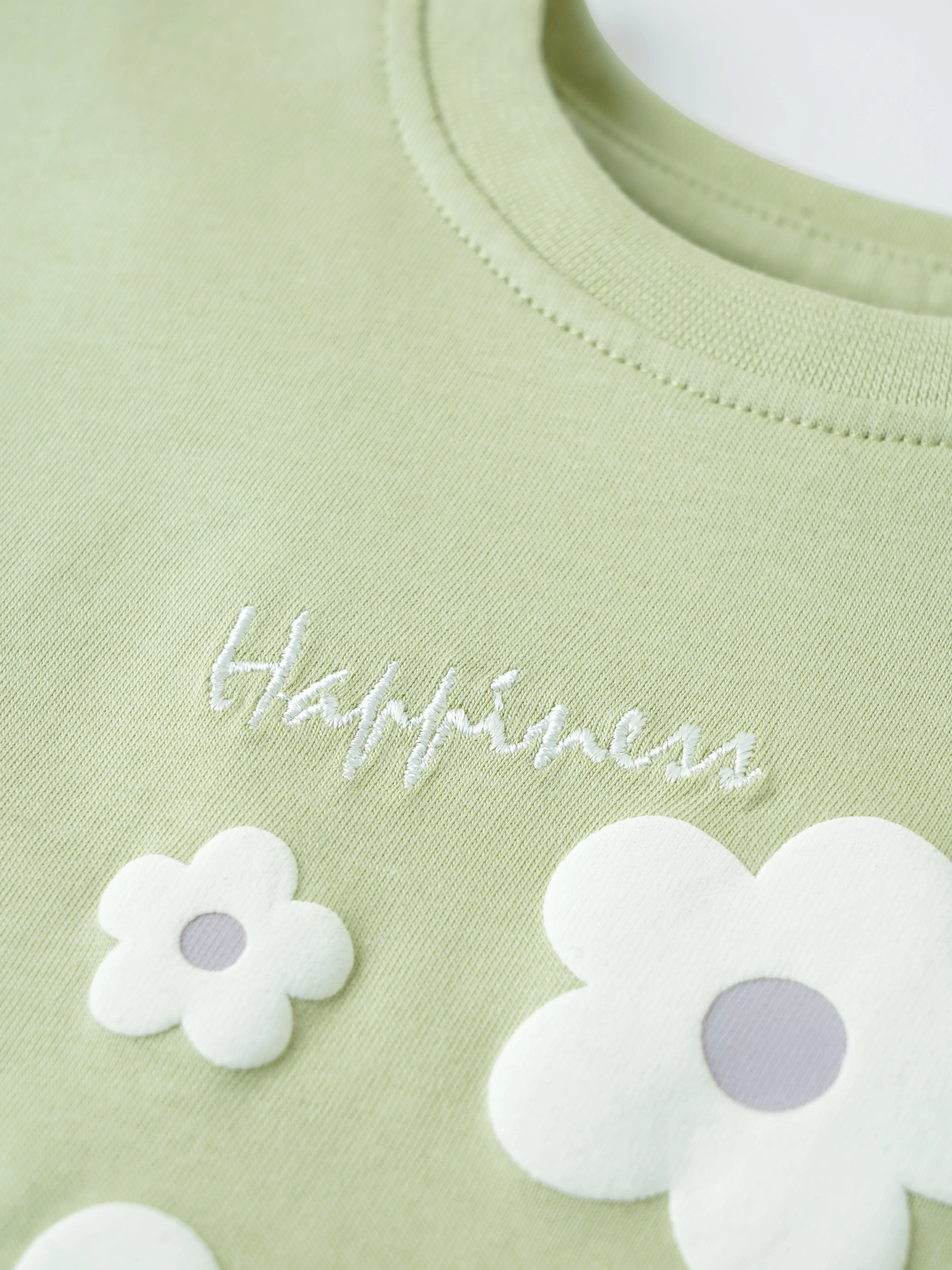 Popees Comfy & Stylish Chest Printed T-shirt (1-6 Years) for Girls - Image 4