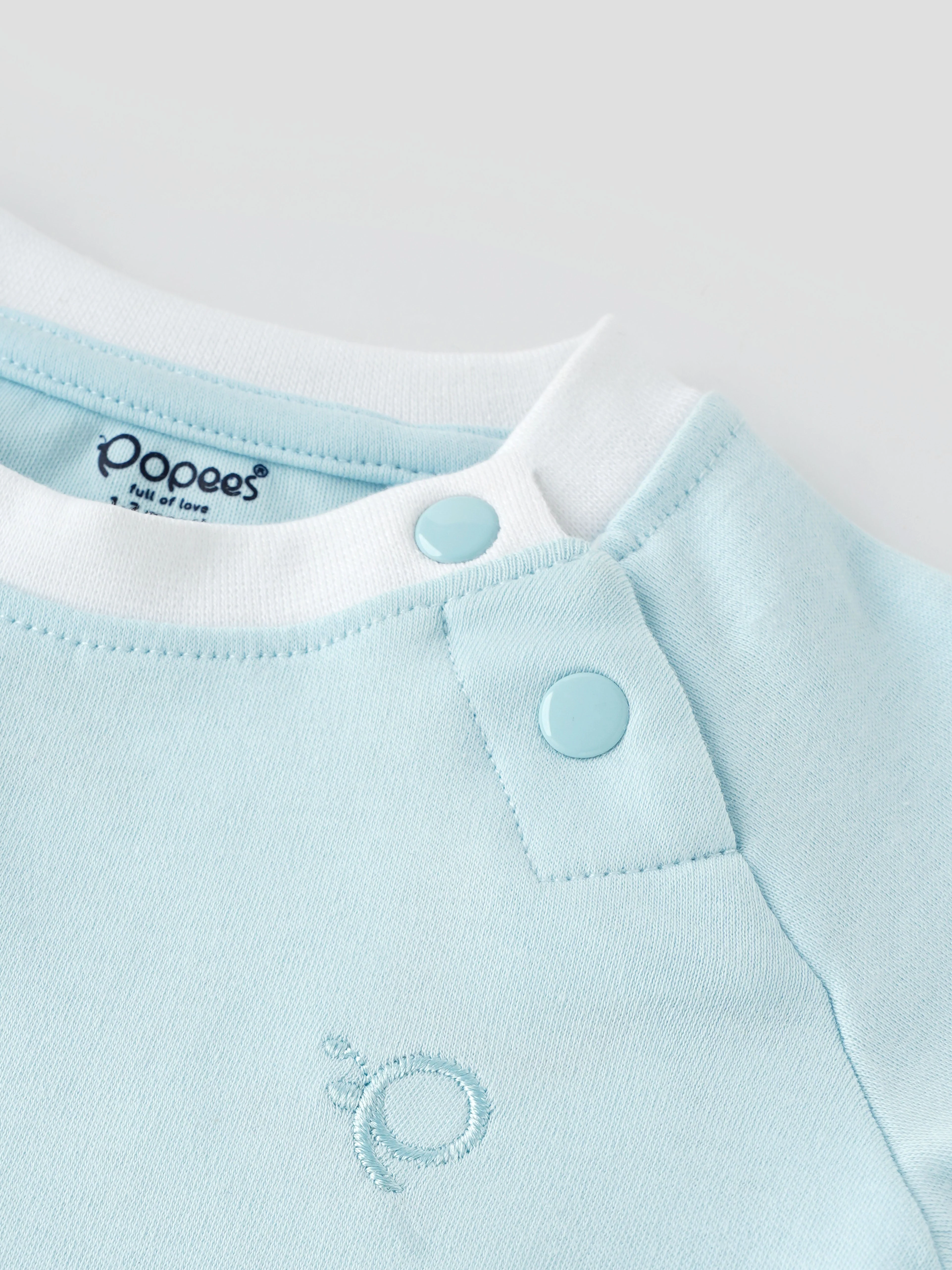 Popees Half Sleeve Printed T-shirt (0-9 Months) for boys - Image 4
