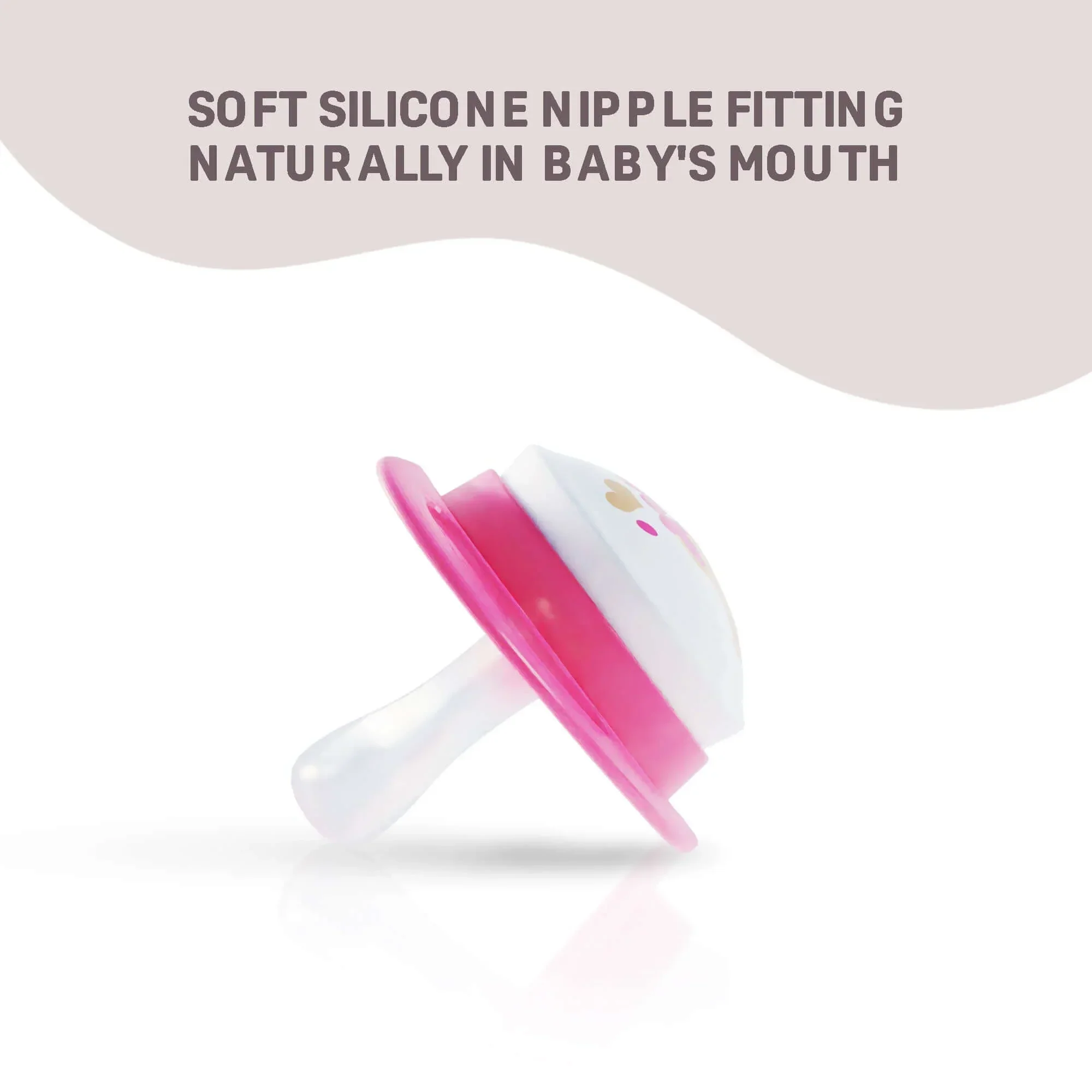 Minilight Baby Soother – Size L, Gentle & Comfortable Pacifier for Infants, Skin-friendly Design for Daily Use - Image 3