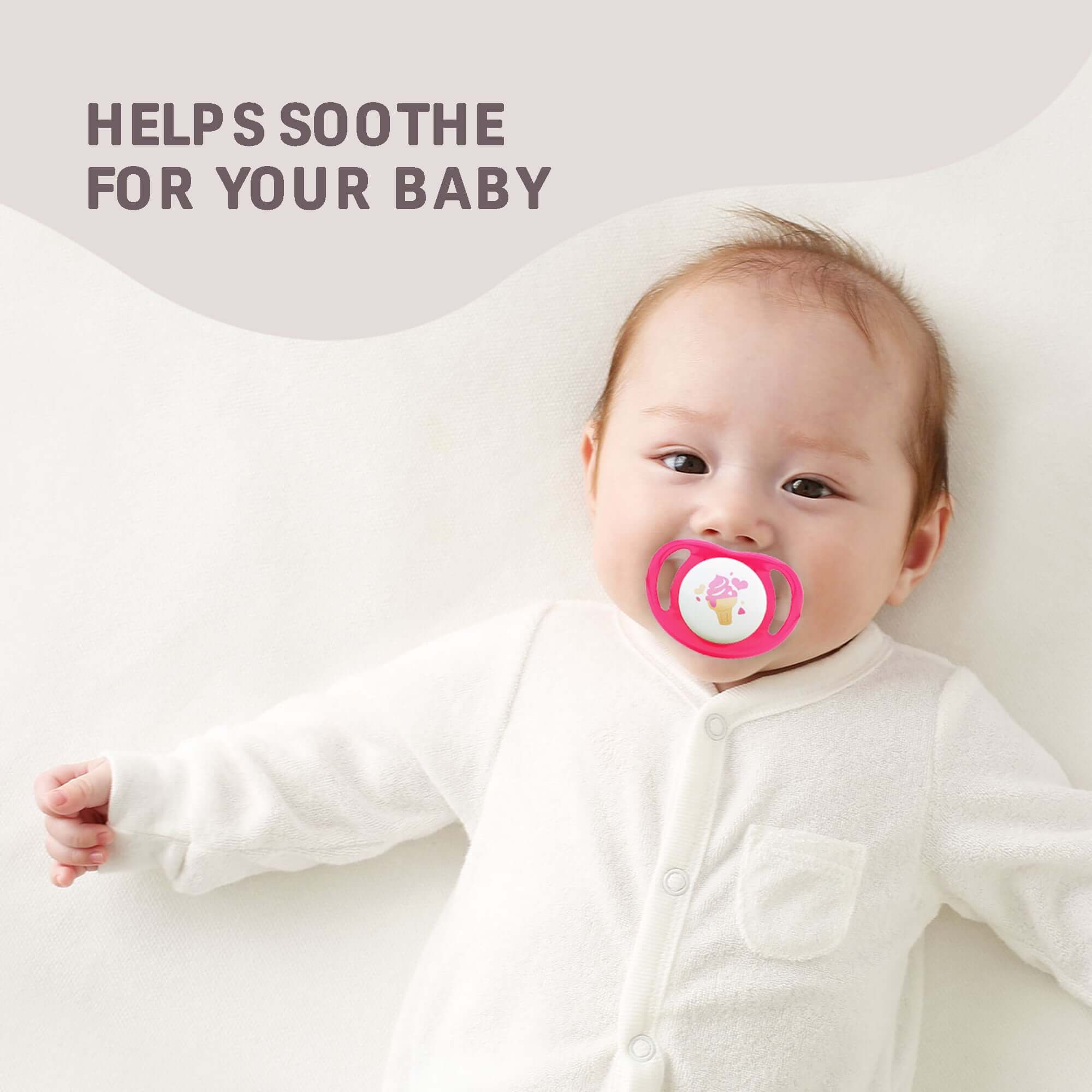 Minilight Baby Soother – Size L, Gentle & Comfortable Pacifier for Infants, Skin-friendly Design for Daily Use - Image 4