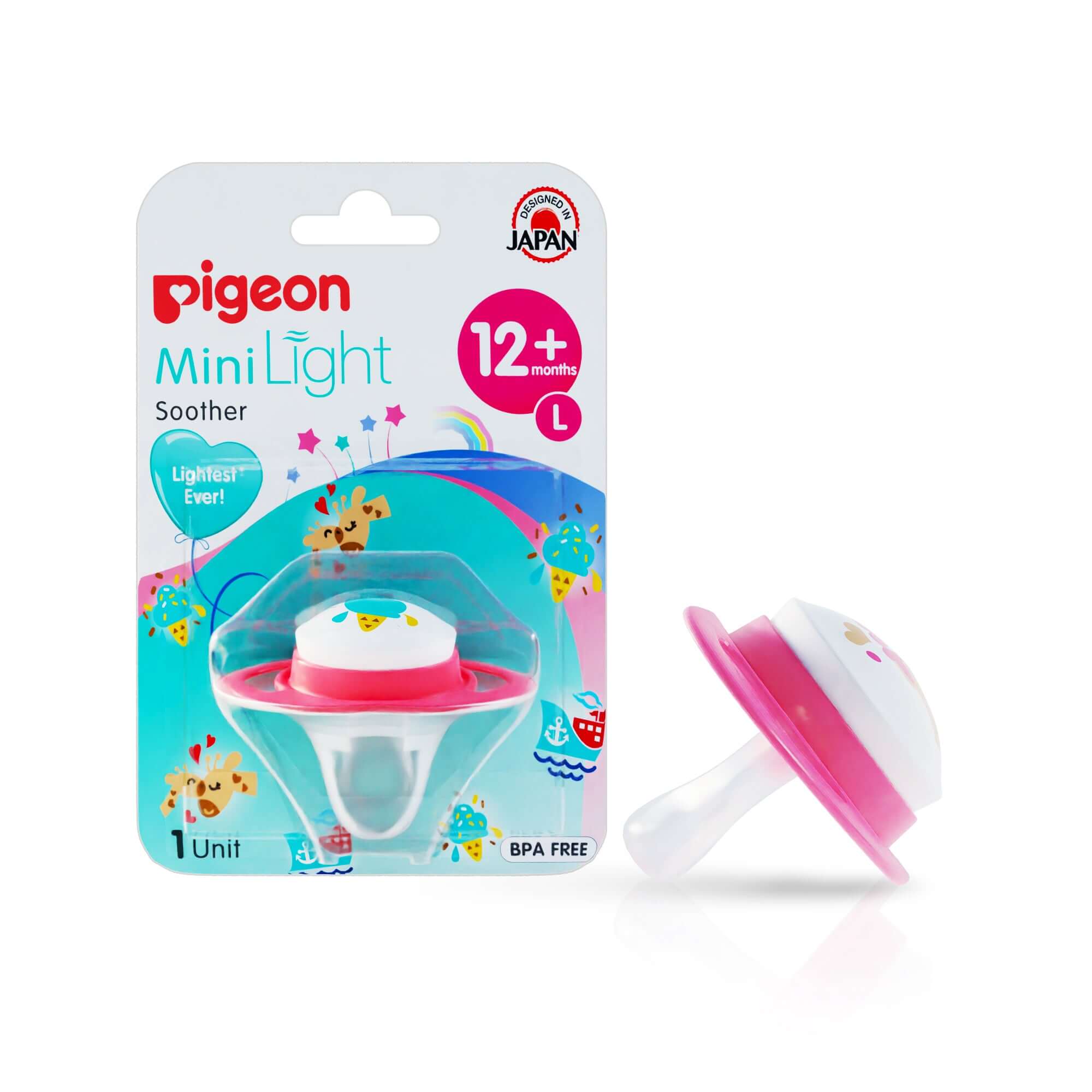 Minilight Baby Soother – Size L, Gentle & Comfortable Pacifier for Infants, Skin-friendly Design for Daily Use - Image 5