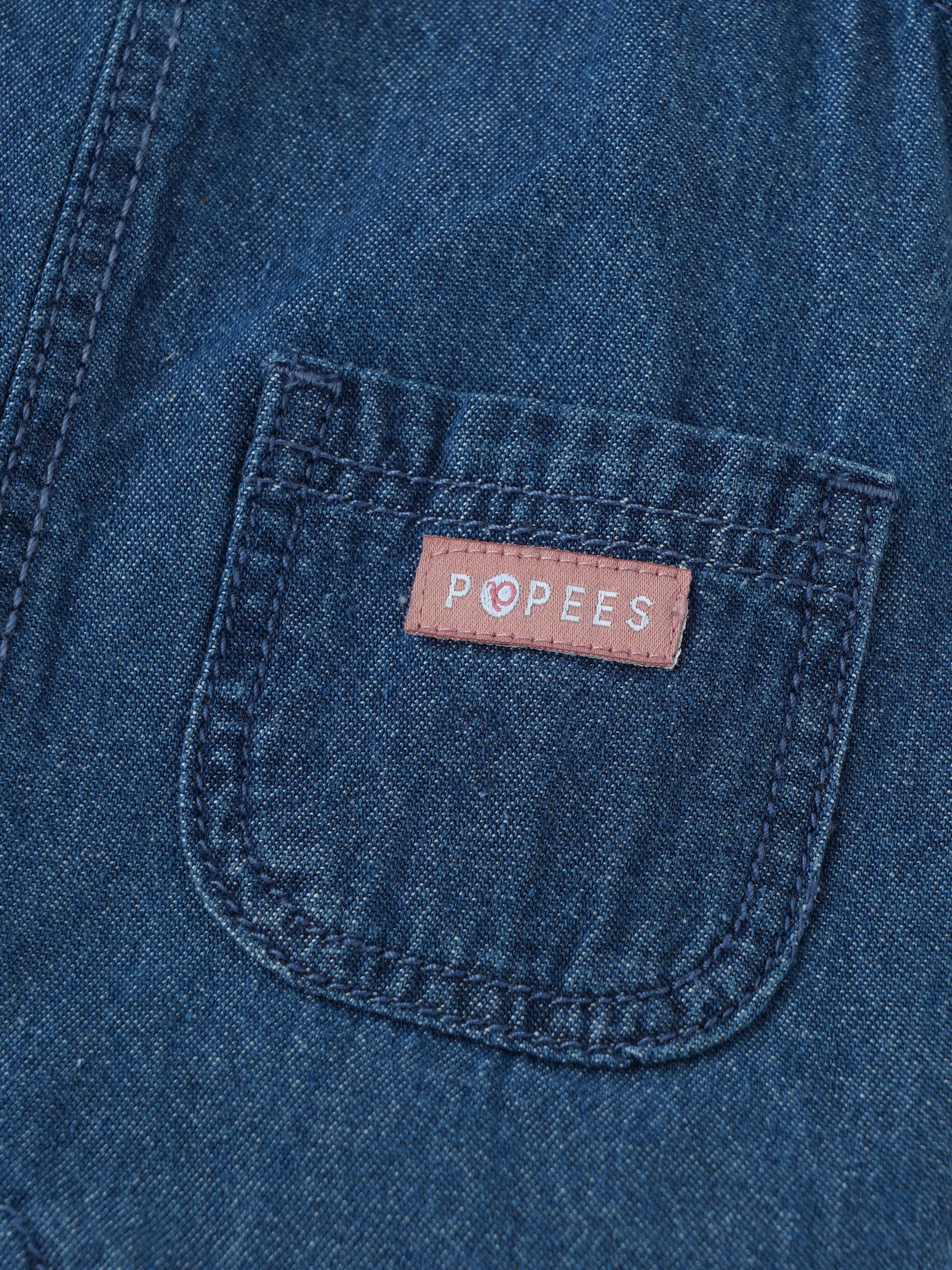Popees Comfy & Trendy (0–9 Months) Dungaree Set for Newborn Boys - Image 5