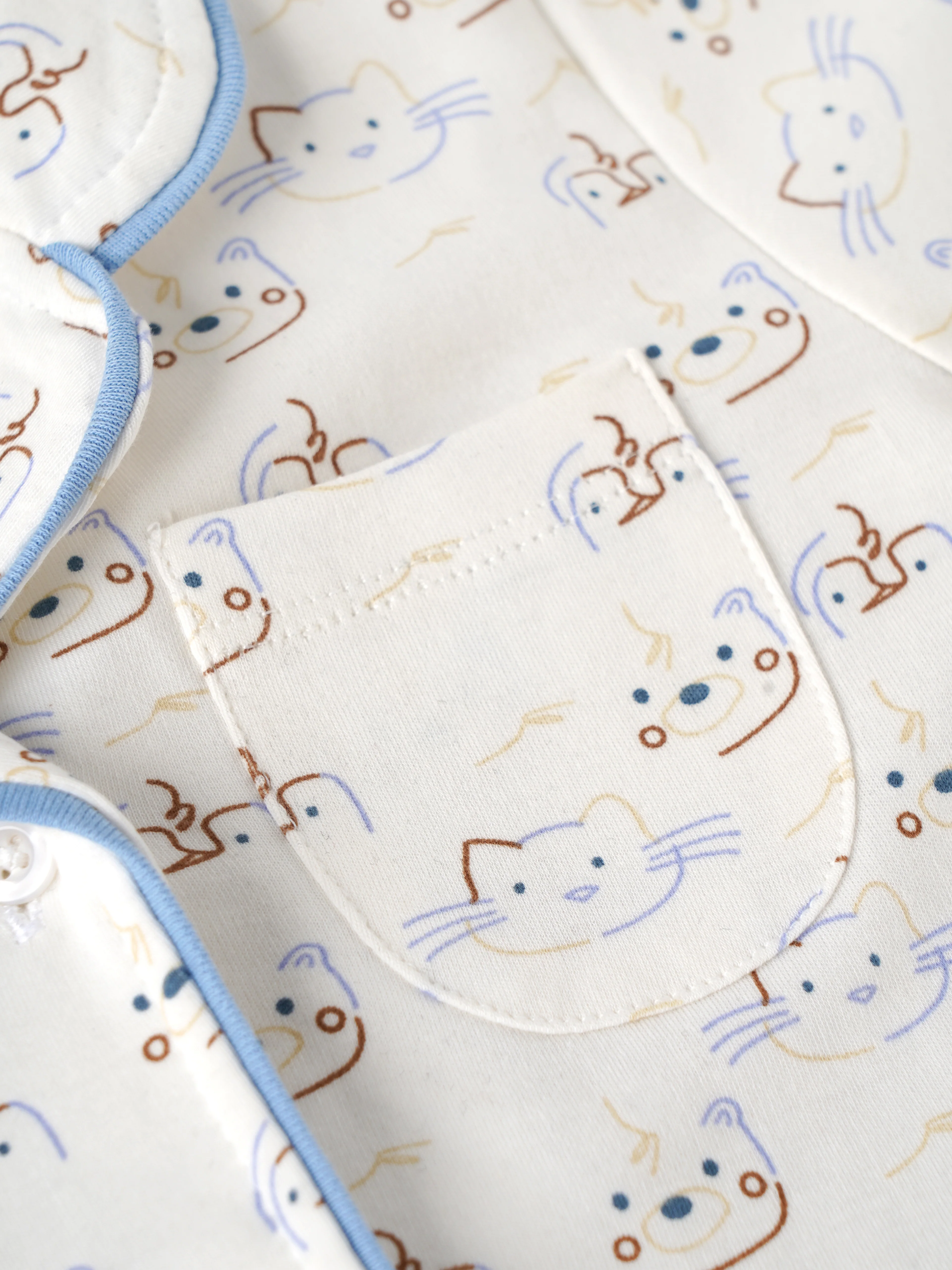 Popees Baby Boys Cotton Night Suit Set | Printed Half Sleeve Shirt & Full Length Pyjama Co-ord Set | 9 Months 4 Years - Image 6