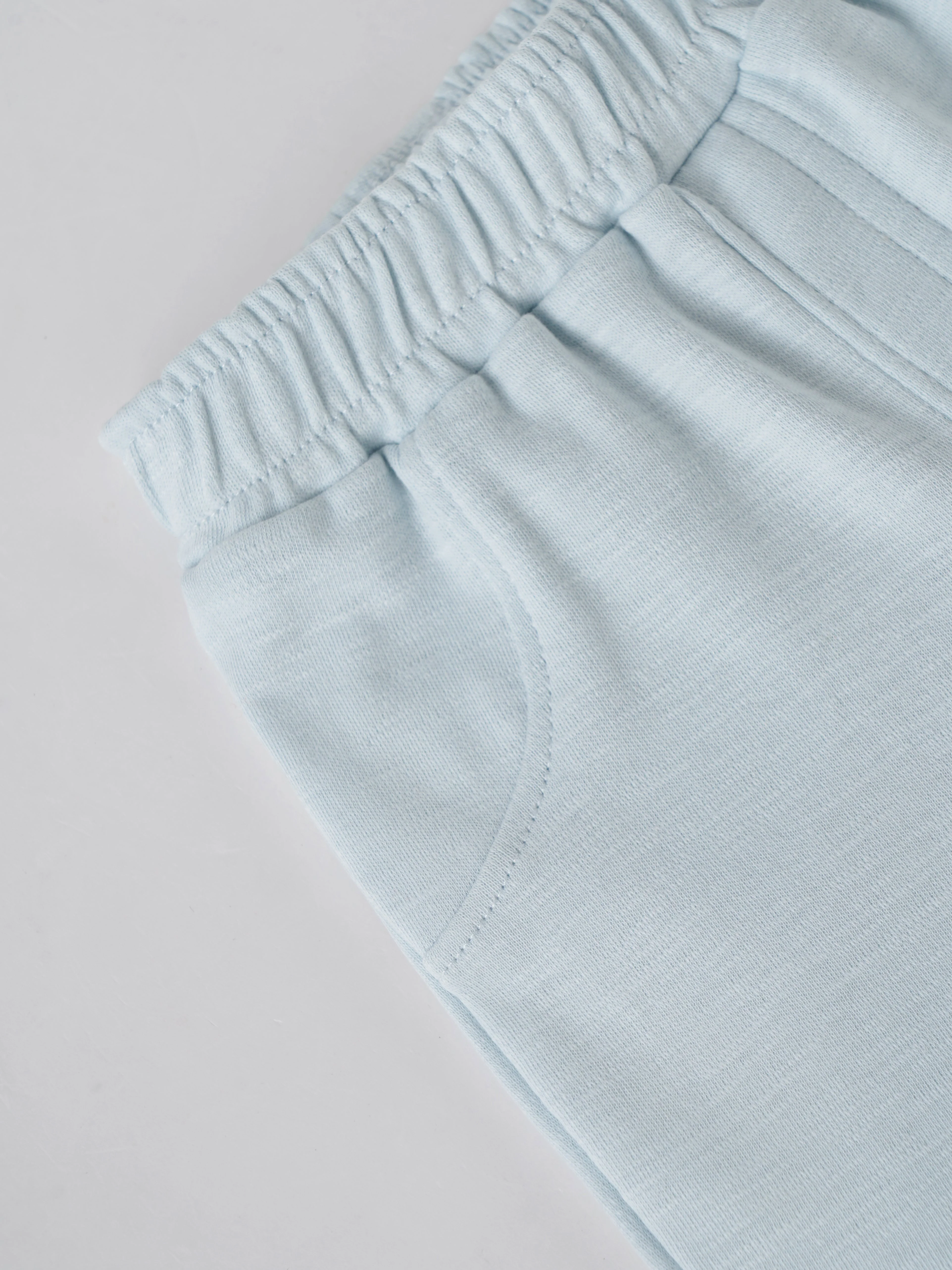 Popees Baby Boys Cotton Shorts with Elastic Waistband |Soft & Breathable Casual Wear (Newborn to 9 Months) - Image 3