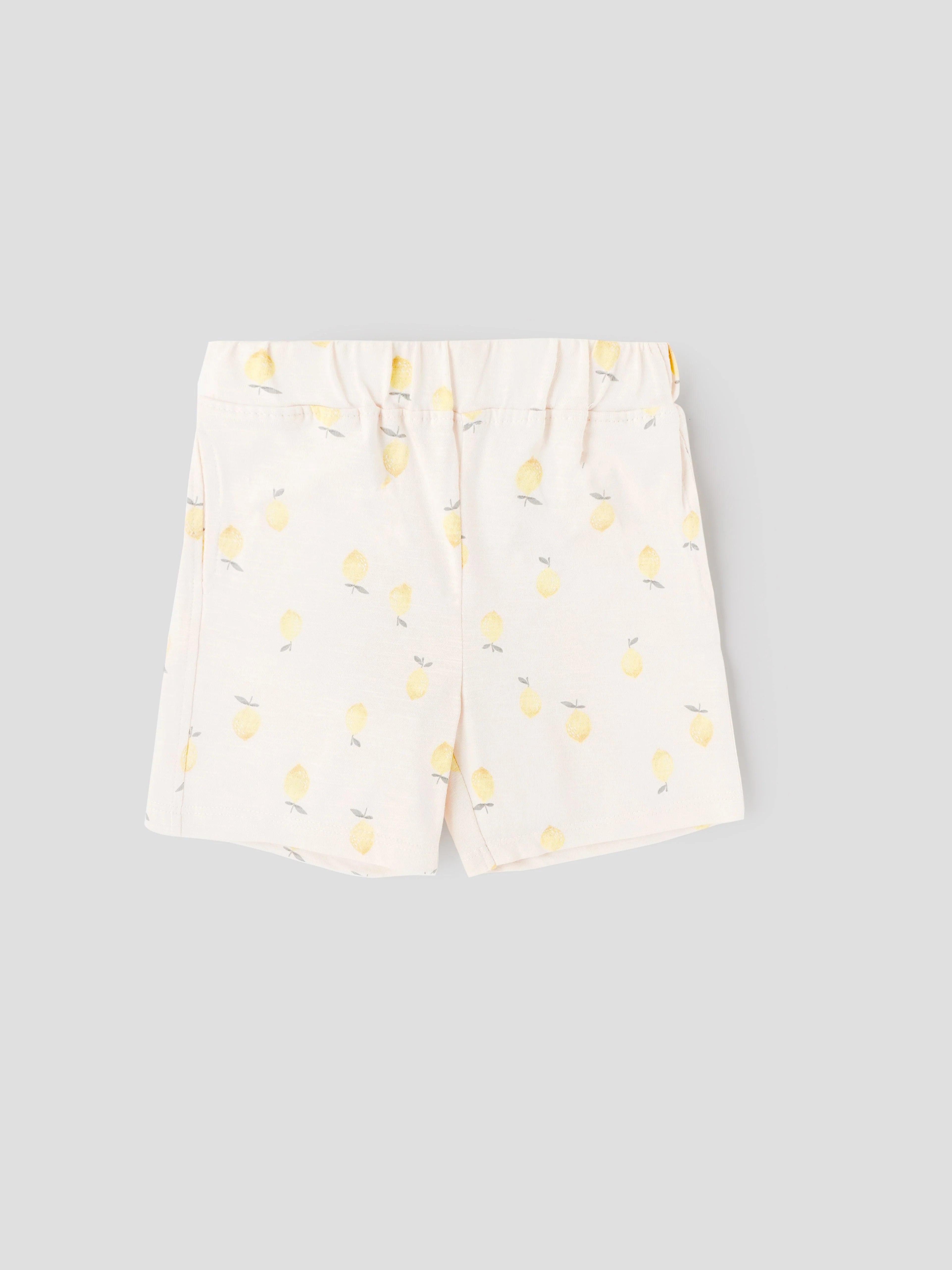 Popees Baby Boys Cotton Sleeveless Top & Shorts Set| Cream| 3-36 Months - Image 2