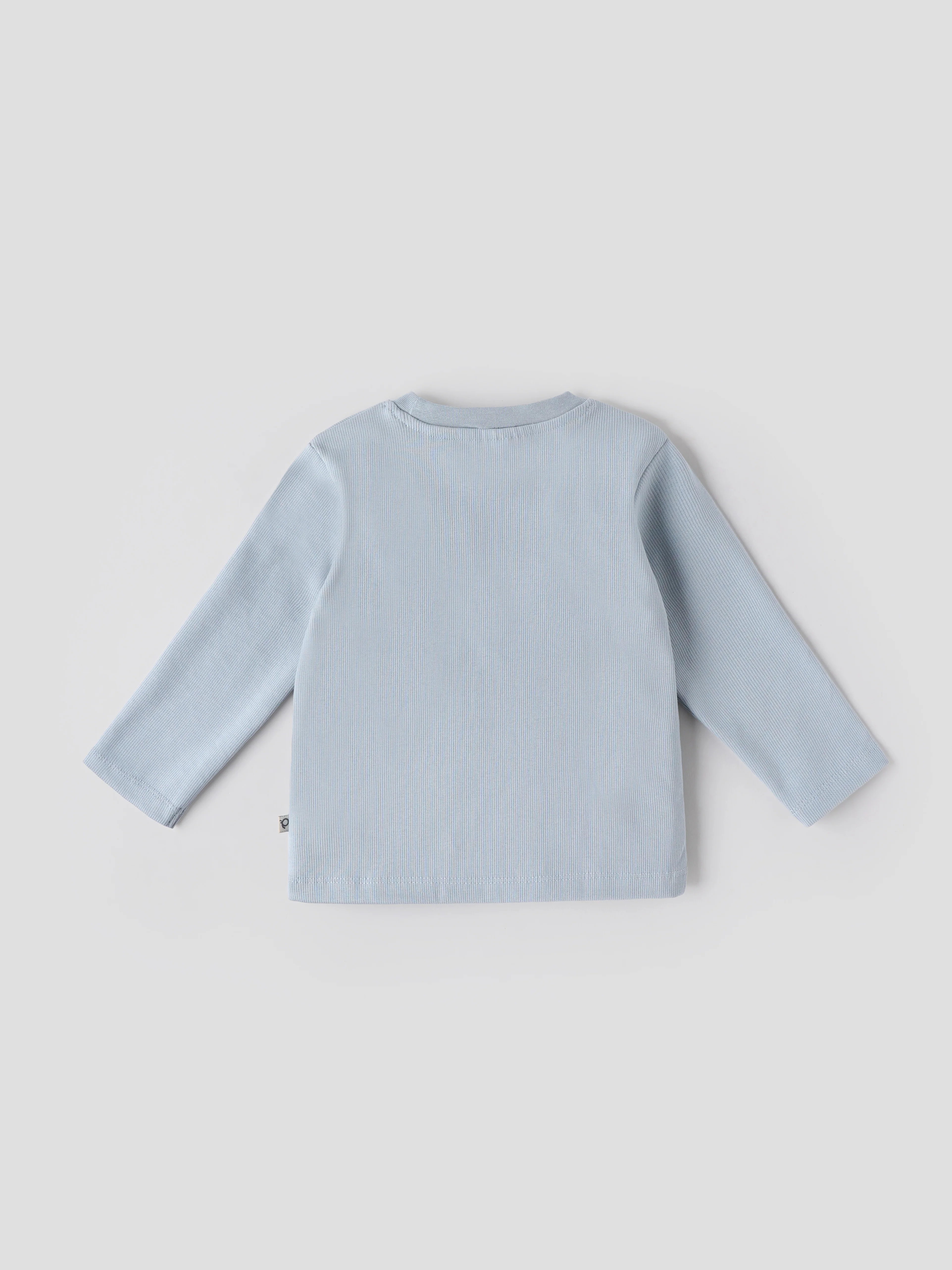 Popees Baby Boys Cotton Full Sleeve T-Shirt | Pearl Blue Game Over Print | 3-24 Months - Image 2