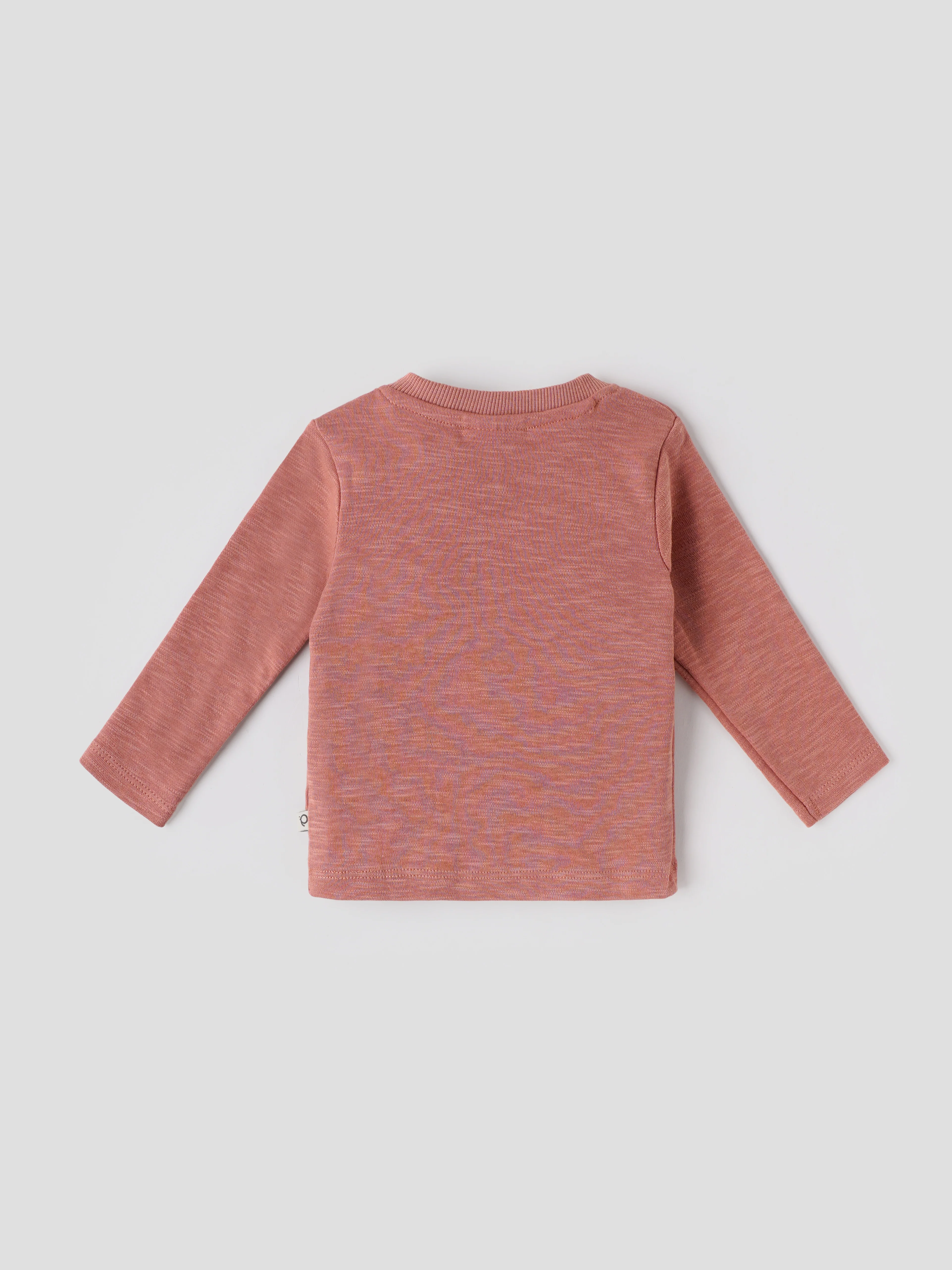 Popees Baby Boys Full Sleeve T-Shirt | Cameo Brown | 3-24 Months - Image 2