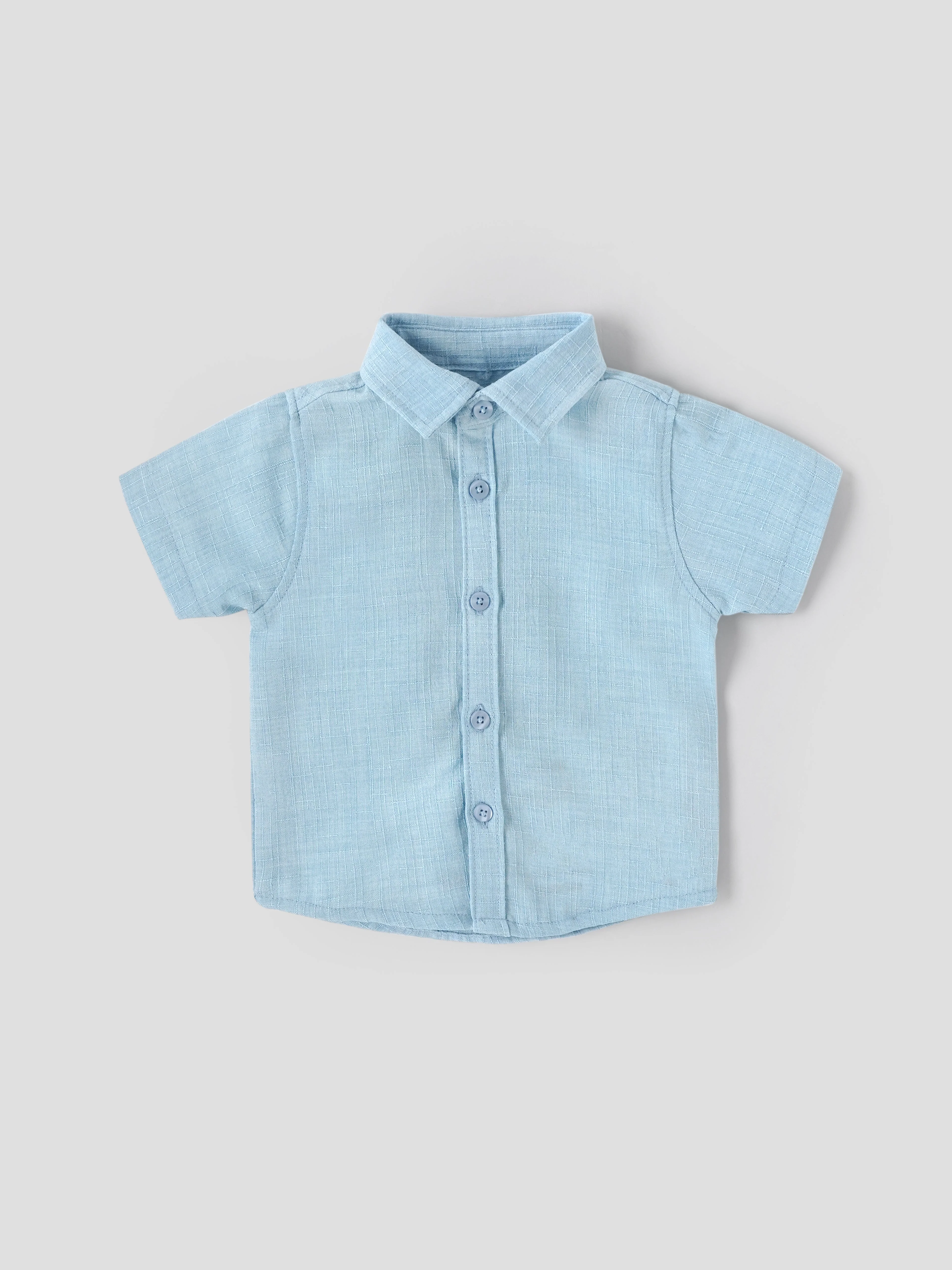 Popees Baby Boys Shirt & Cargo Shorts Set| 3 Months – 18 Months - Image 3