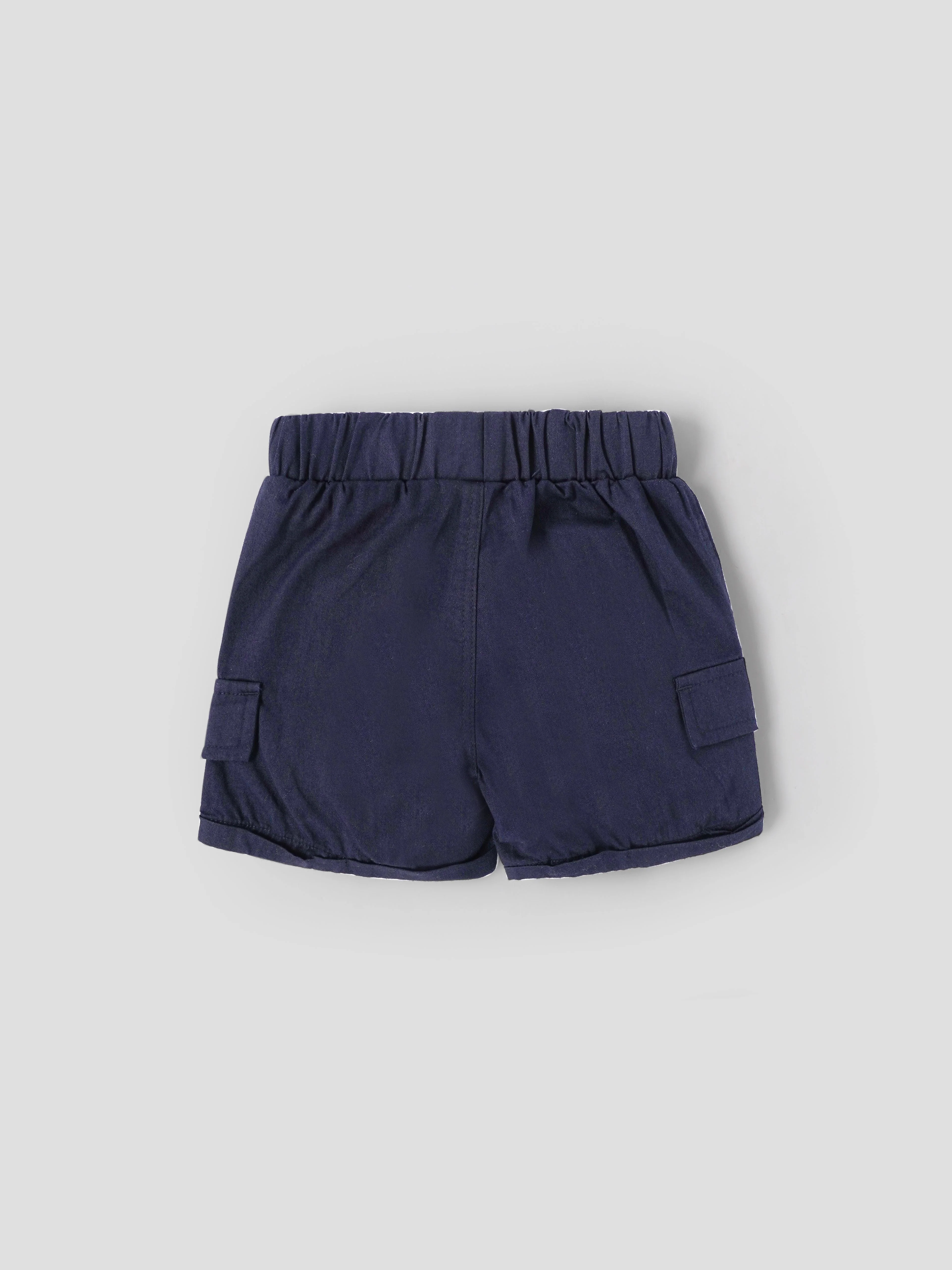Popees Baby Boys Shirt & Cargo Shorts Set| 3 Months – 18 Months - Image 4