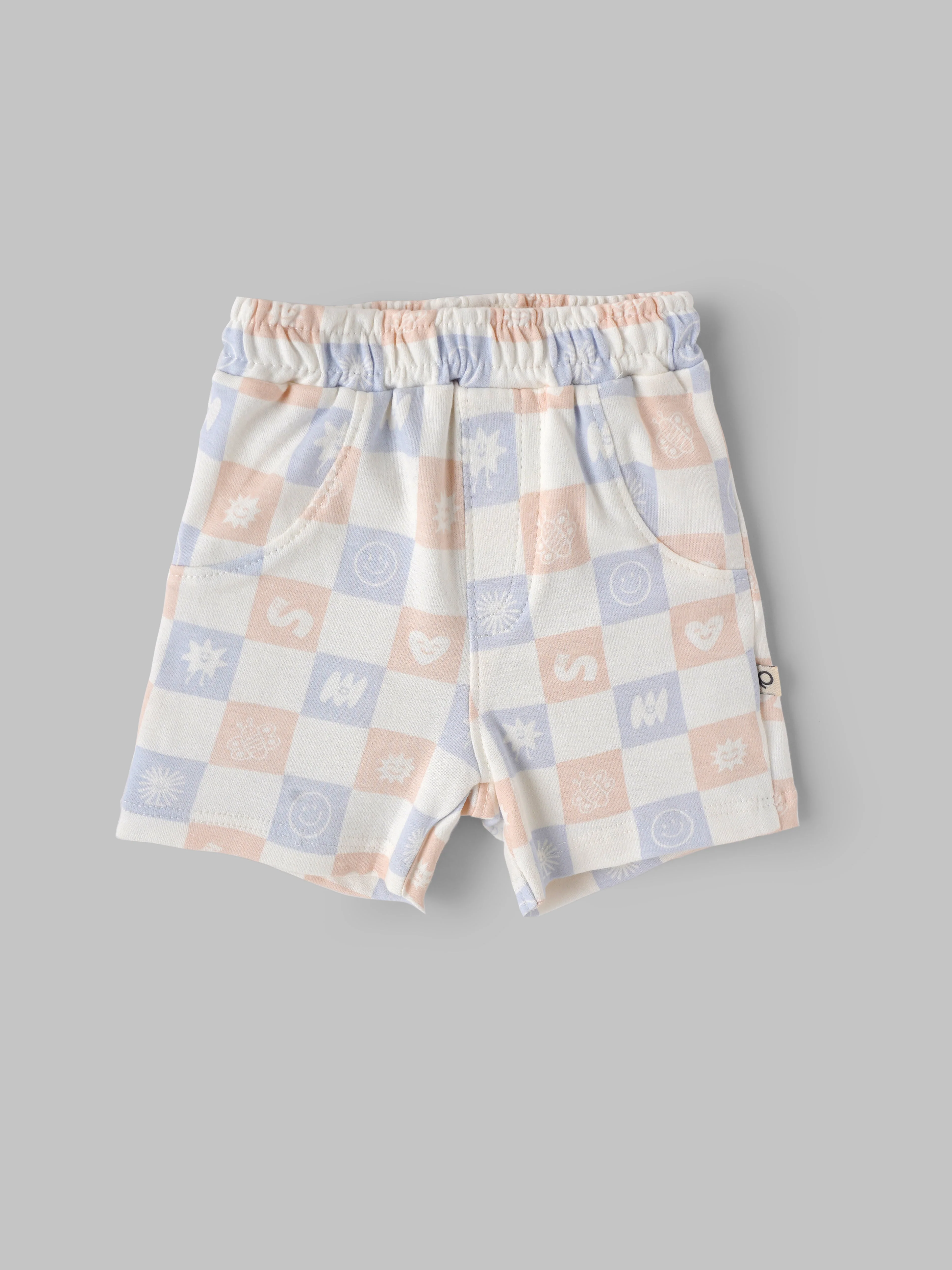 Popees Baby Cotton Shorts Combo Set, Soft Breathable Elastic Waist Infant Shorts Pack of 2 (Newborn–9 Months) - Image 3