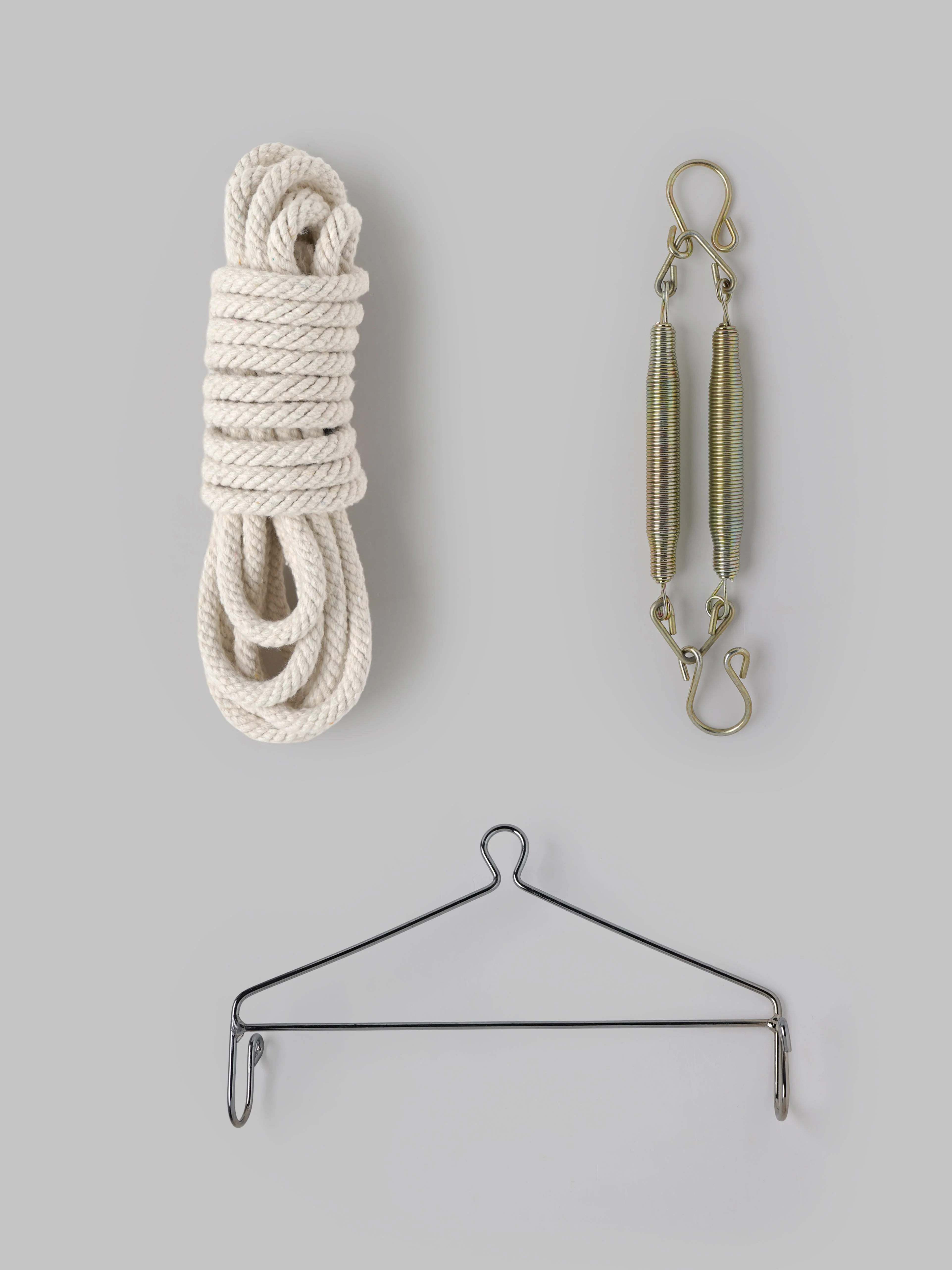 Popees Baby Cradle Set with Net, Cloth, Rope & Spring | Newborn Hanging Cradle Kit - Image 4