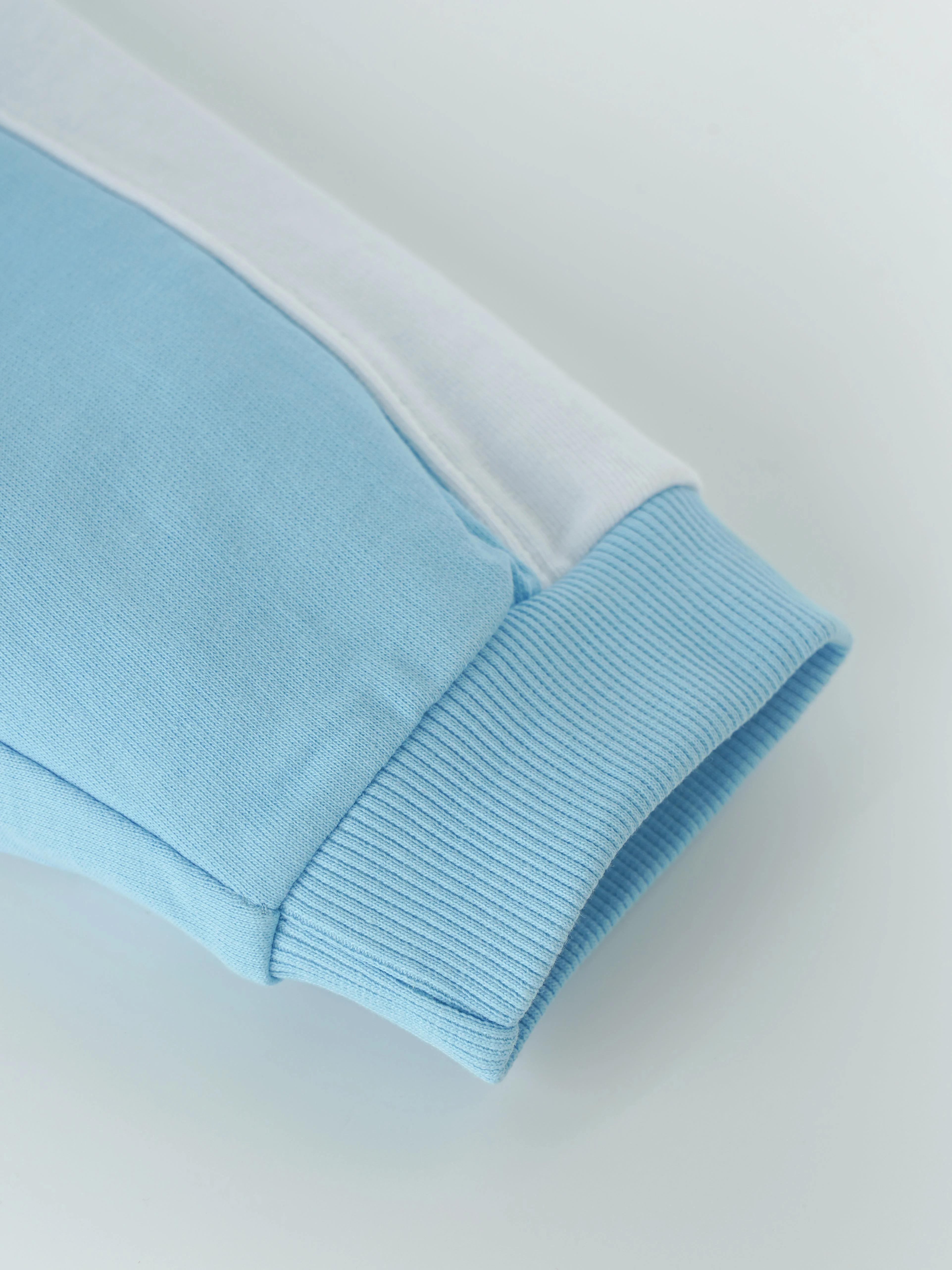 Popees Baby  Girls  Cotton Jogger Pants| Sky Blue| 1-8 Years - Image 2