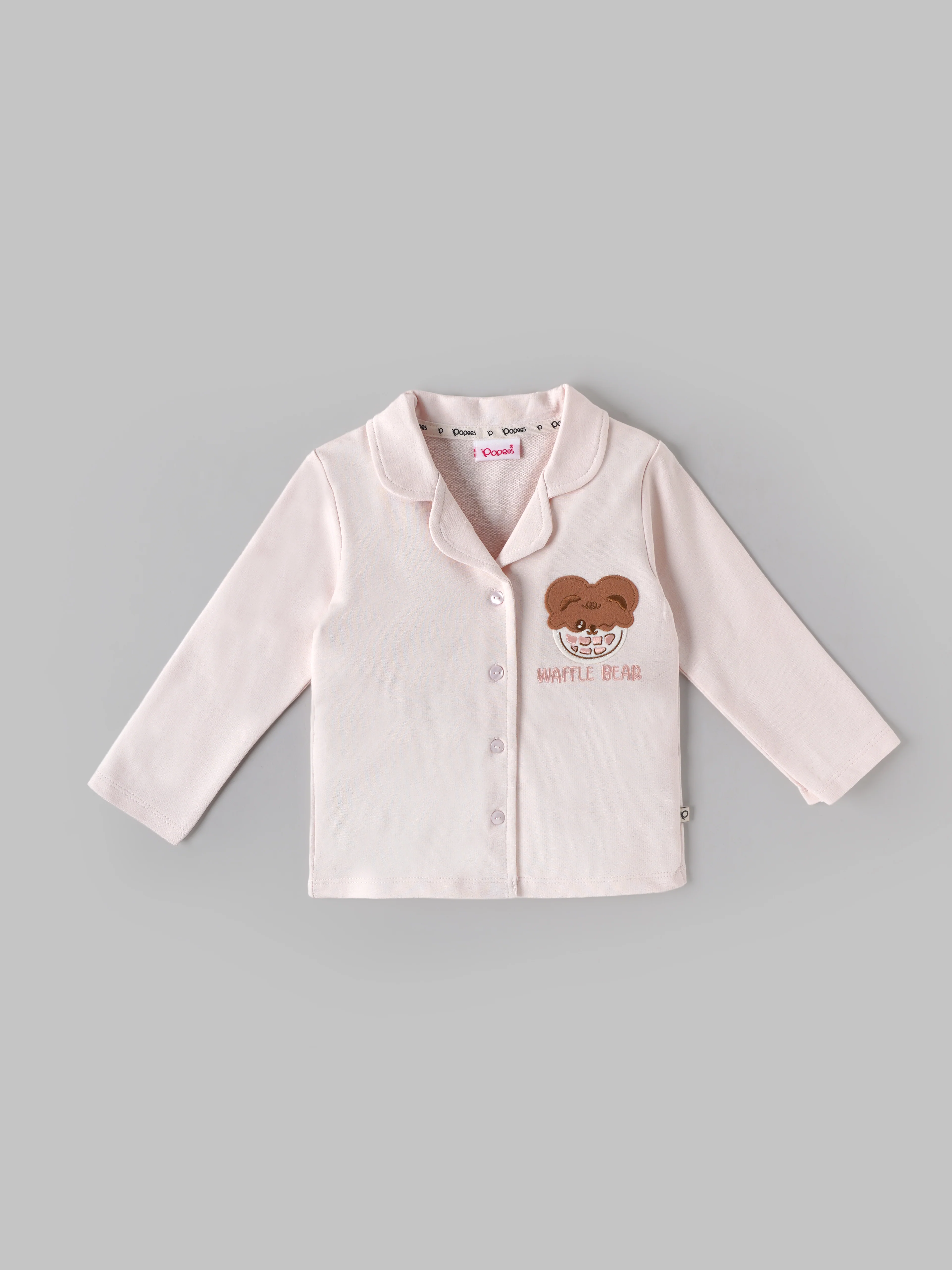 Popees Baby Girls Cotton Sleepsuit | Light Pink | 3-24 Months - Image 2