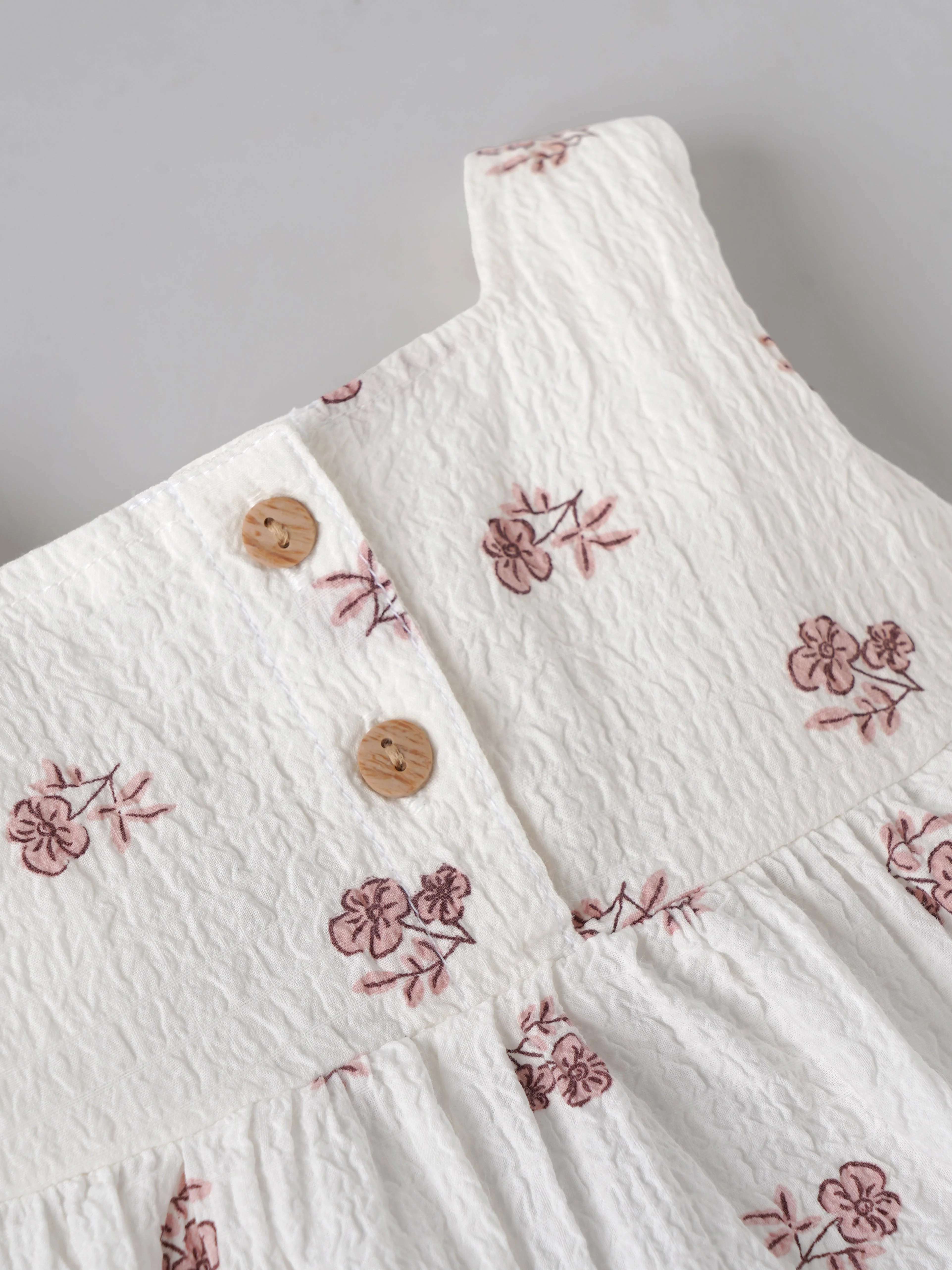 Popees Baby Girls Floral Top & Bloomer Set | Newborn–9 Months - Image 5