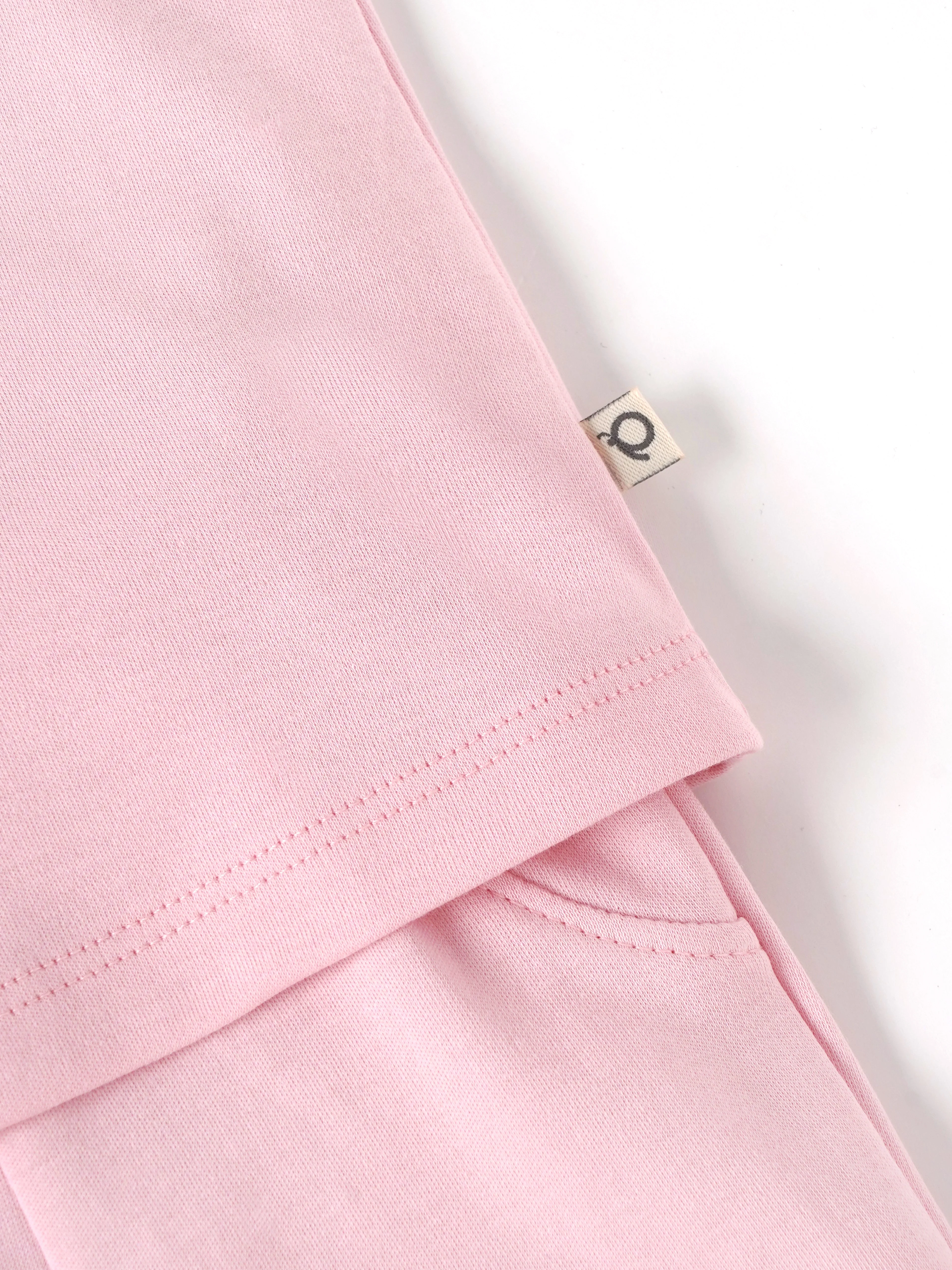 Popees Baby Girls Top & Shorts Set| Newborn–9 Months| Pink Printed Cotton Summer Outfit - Image 4