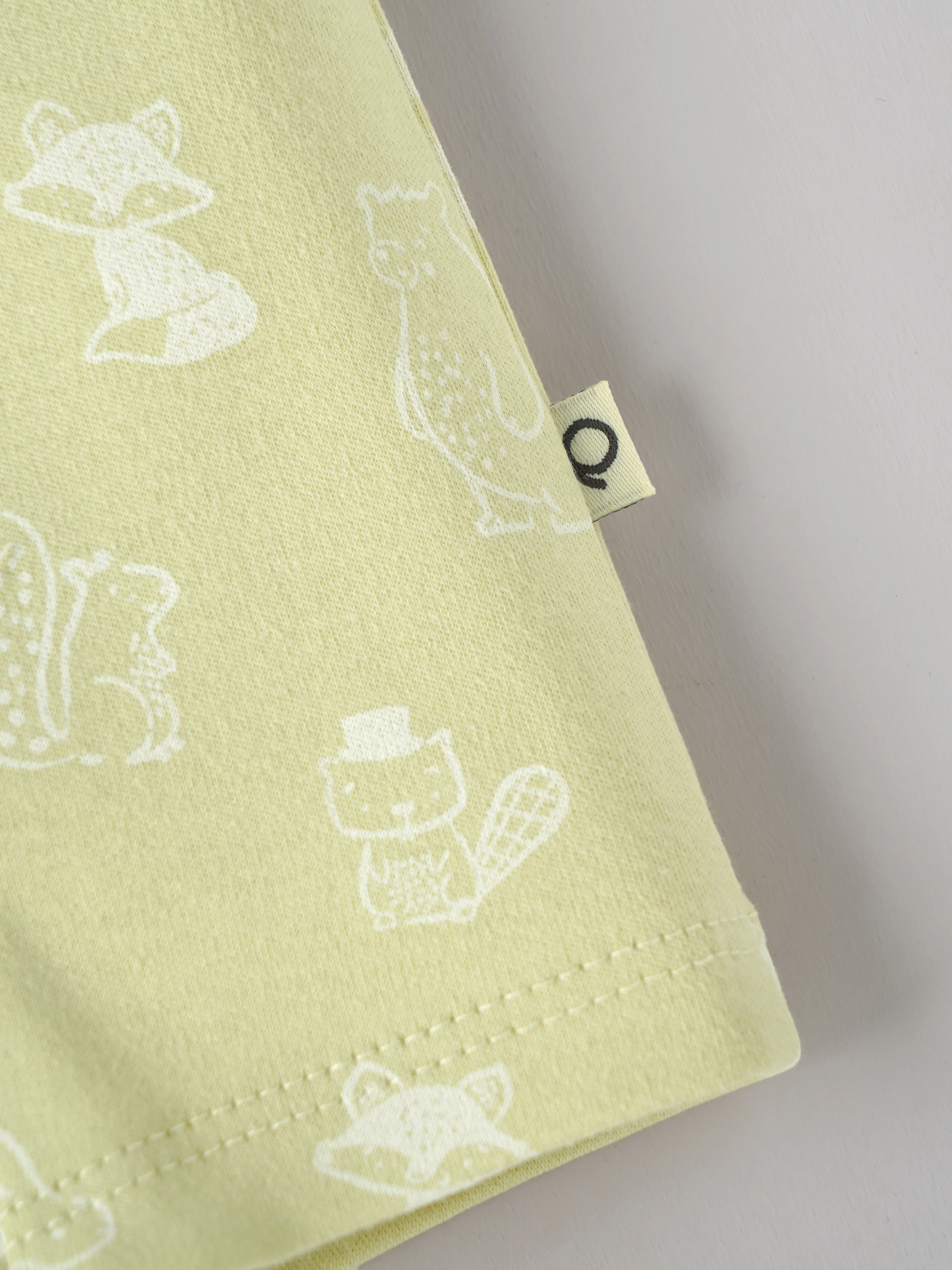 Popees Baby Unisex Printed Cotton Romper | Half Sleeve Onesie Outfit for Newborns & Infants| Pastel Green | TB-6 Month - Image 4