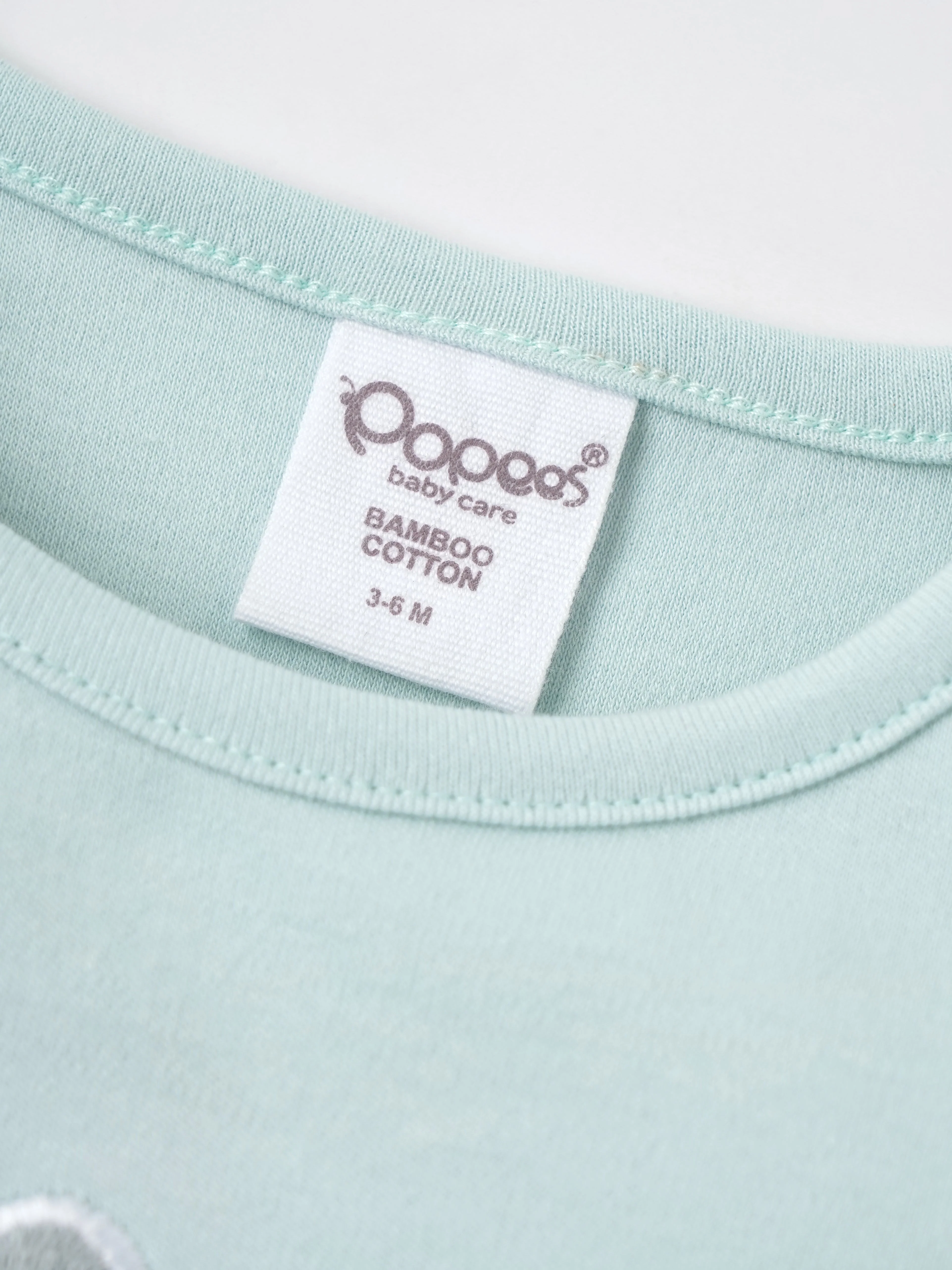 Popees Boys Half-Sleeve Shoulder Open Co-ord Set (3-24 Months) Made of Organic Bamboo Cotton Fabric - Image 3