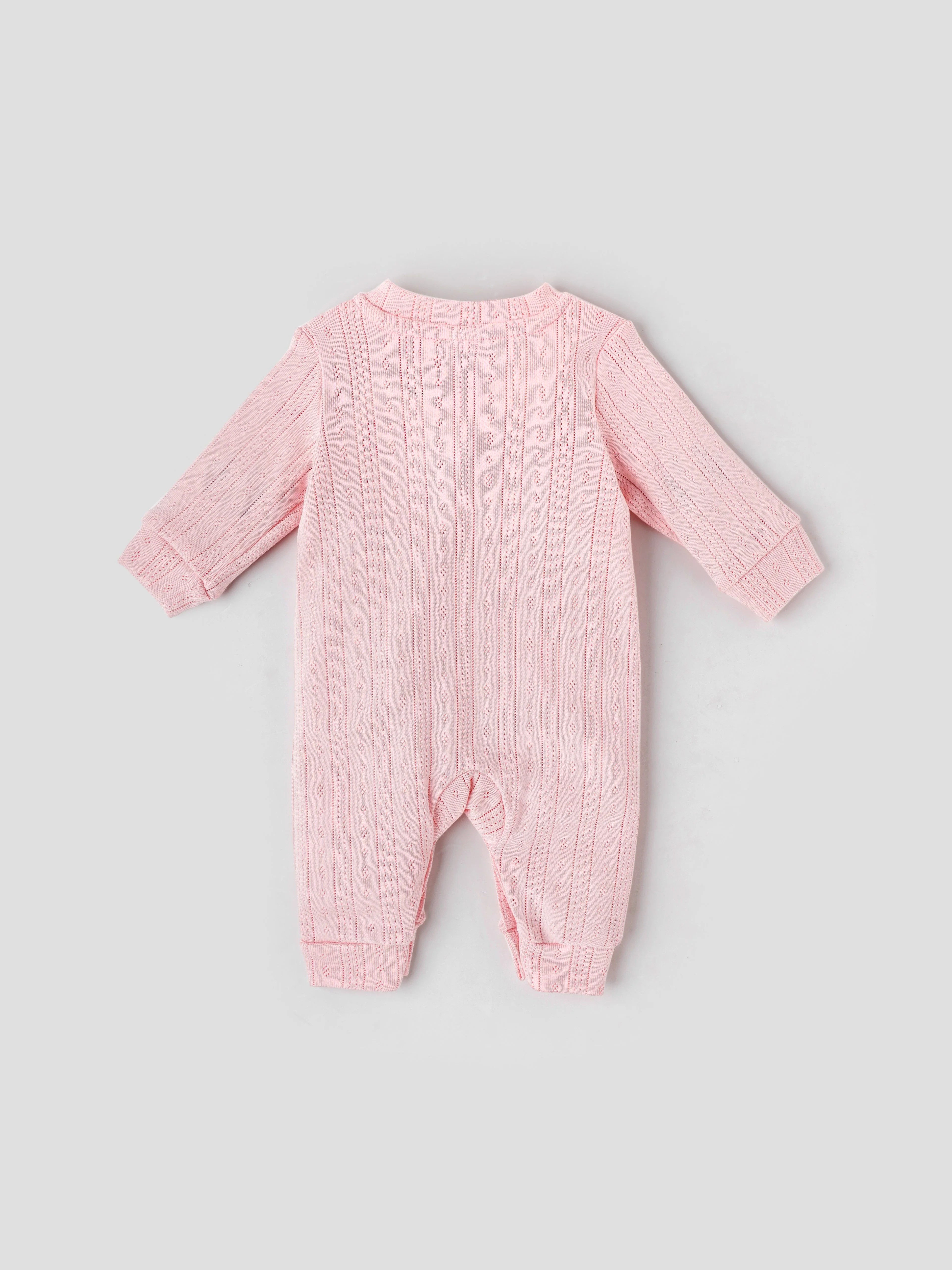 Popees Full Sleeved Cotton Romper for Newborns (0–3 Months) – Comfy & Cute Baby Wear - Image 2
