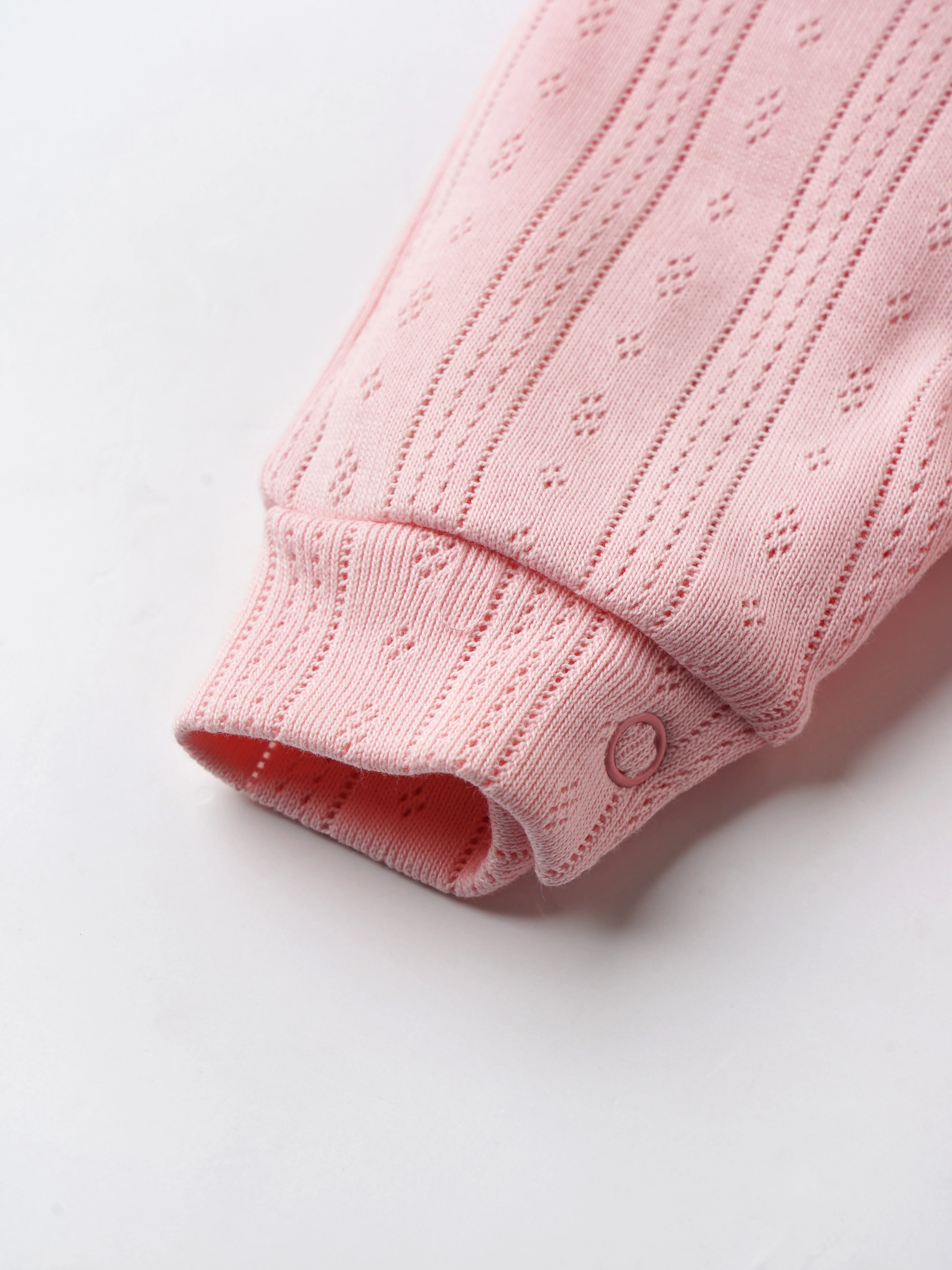 Popees Full Sleeved Cotton Romper for Newborns (0–3 Months) – Comfy & Cute Baby Wear - Image 4