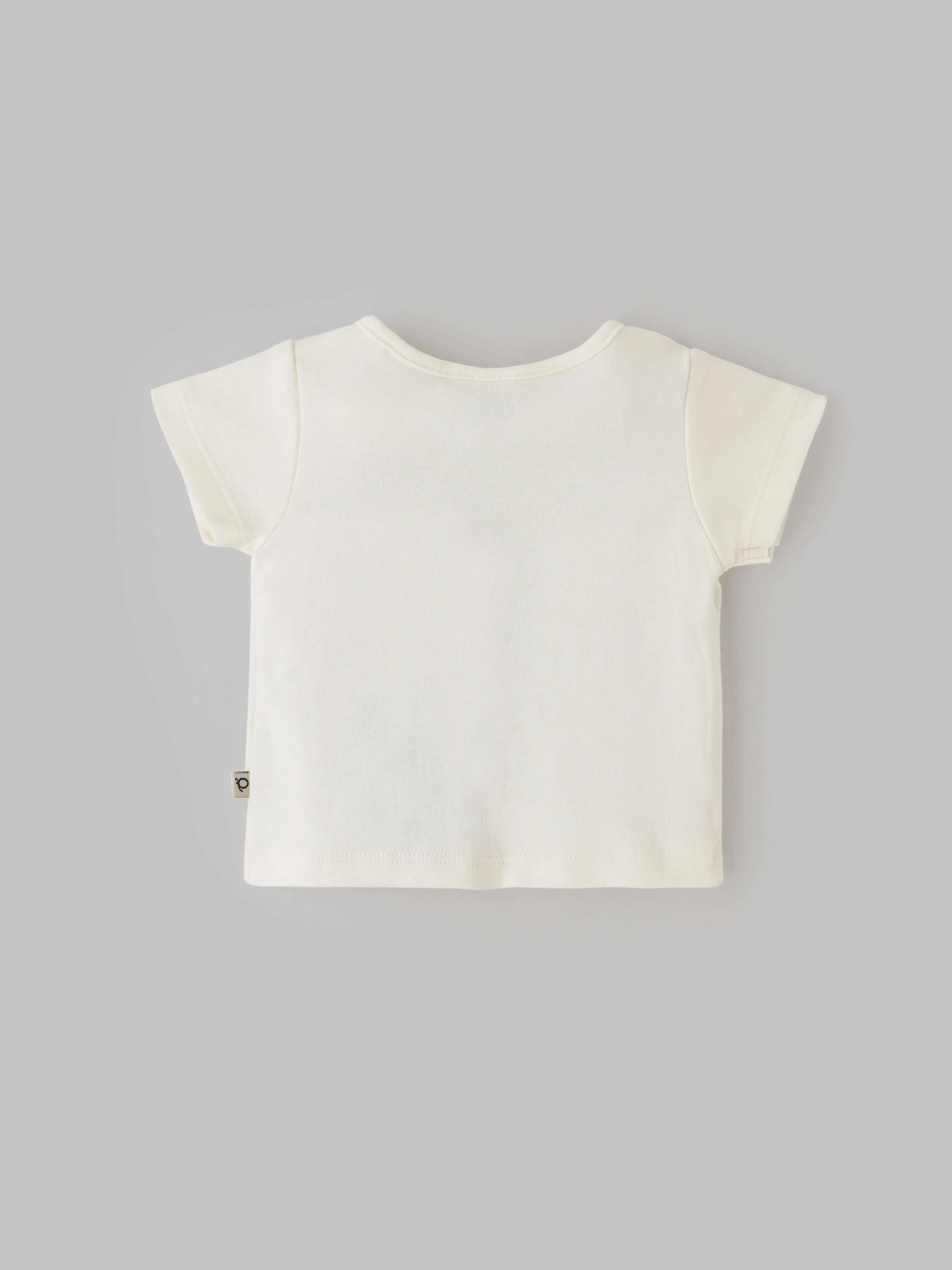 Popees Half Sleeve Front Open Jhabla (0-6 Months) for Babies - Image 2