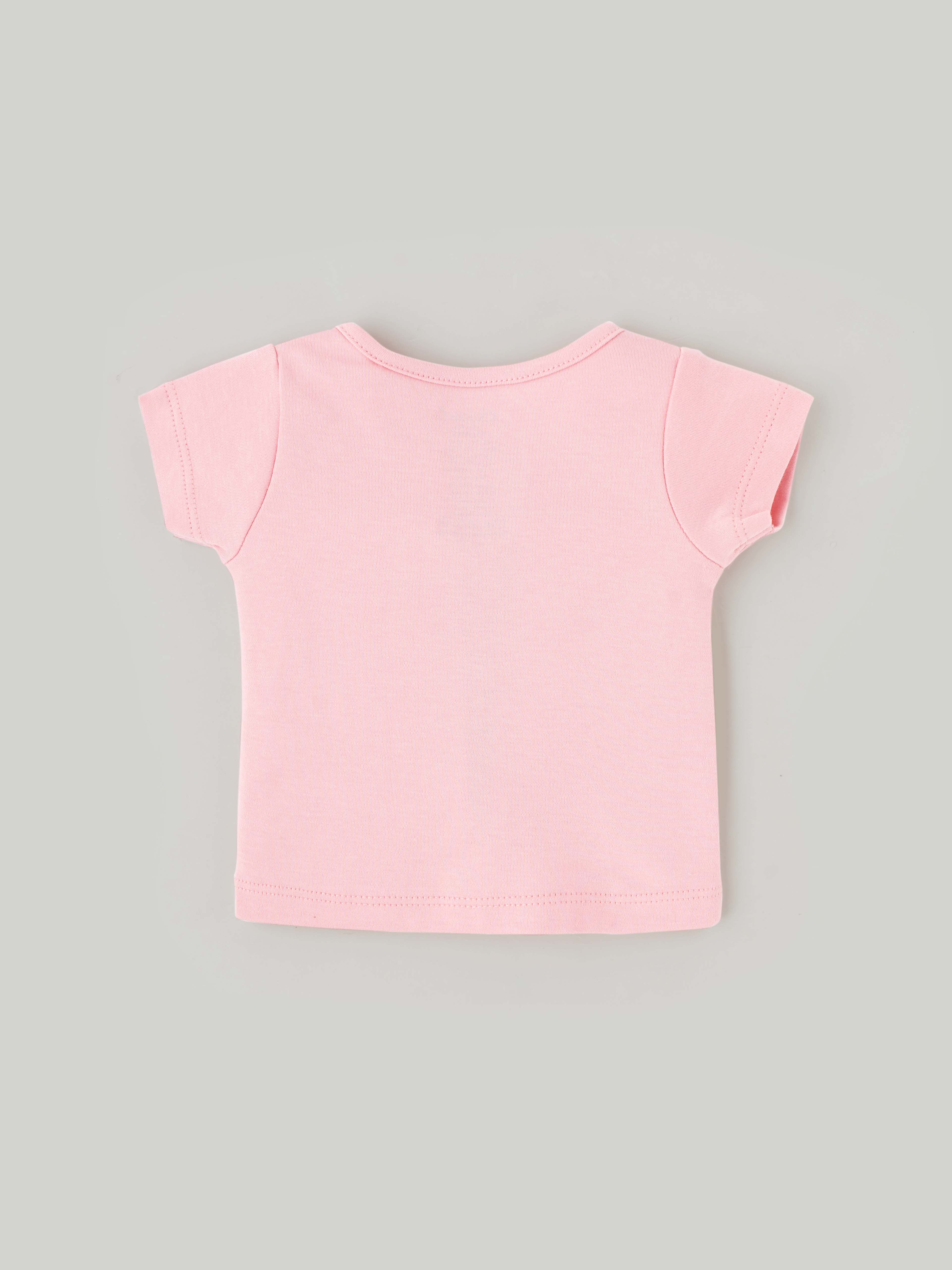 Popees Half Sleeve Printed Front Open Jhabla (0-6 Months) for Babies - Image 2