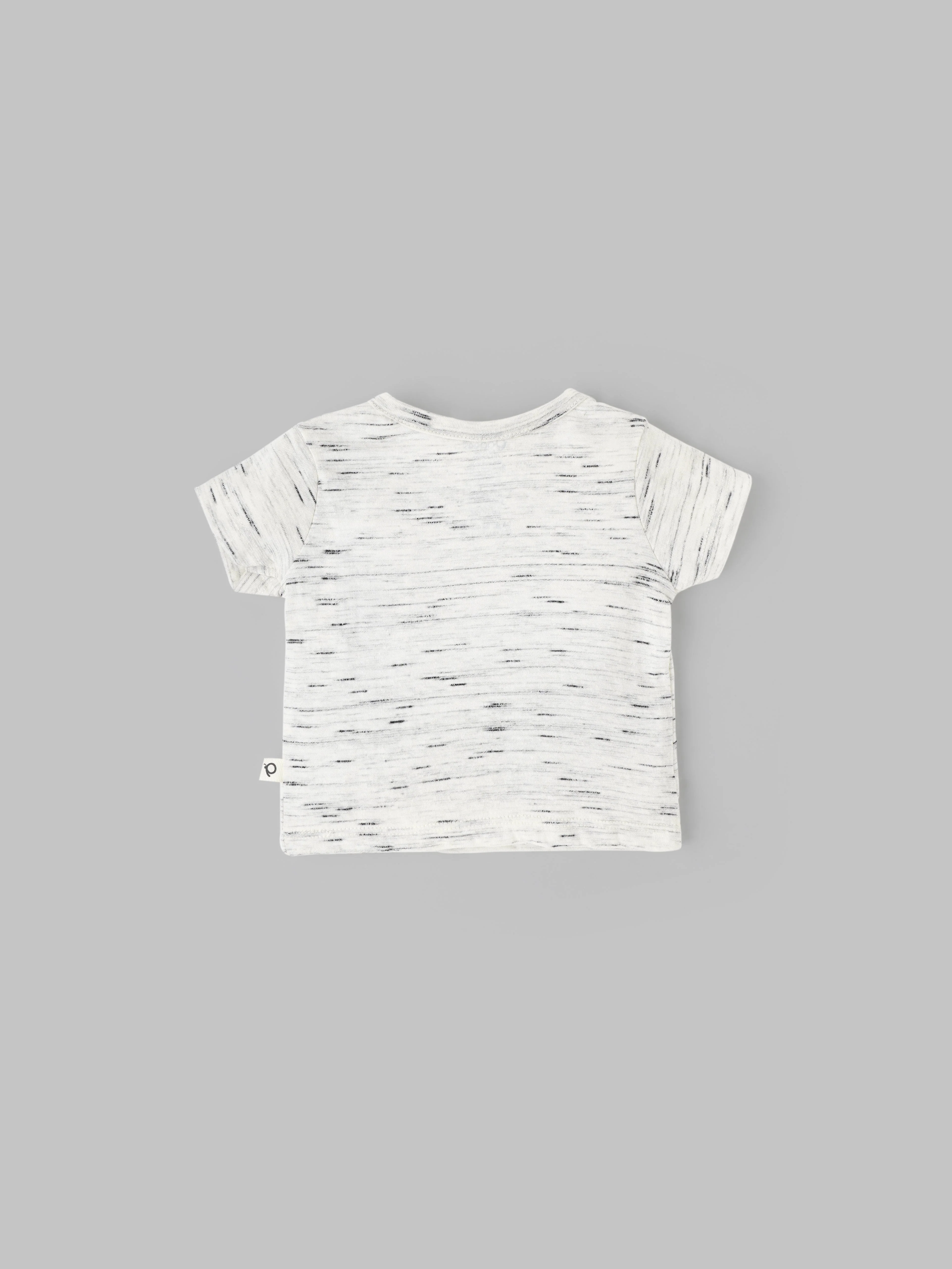 Popees Quote Print T-Shirt (0-9 Months) for Baby Boys - Image 2