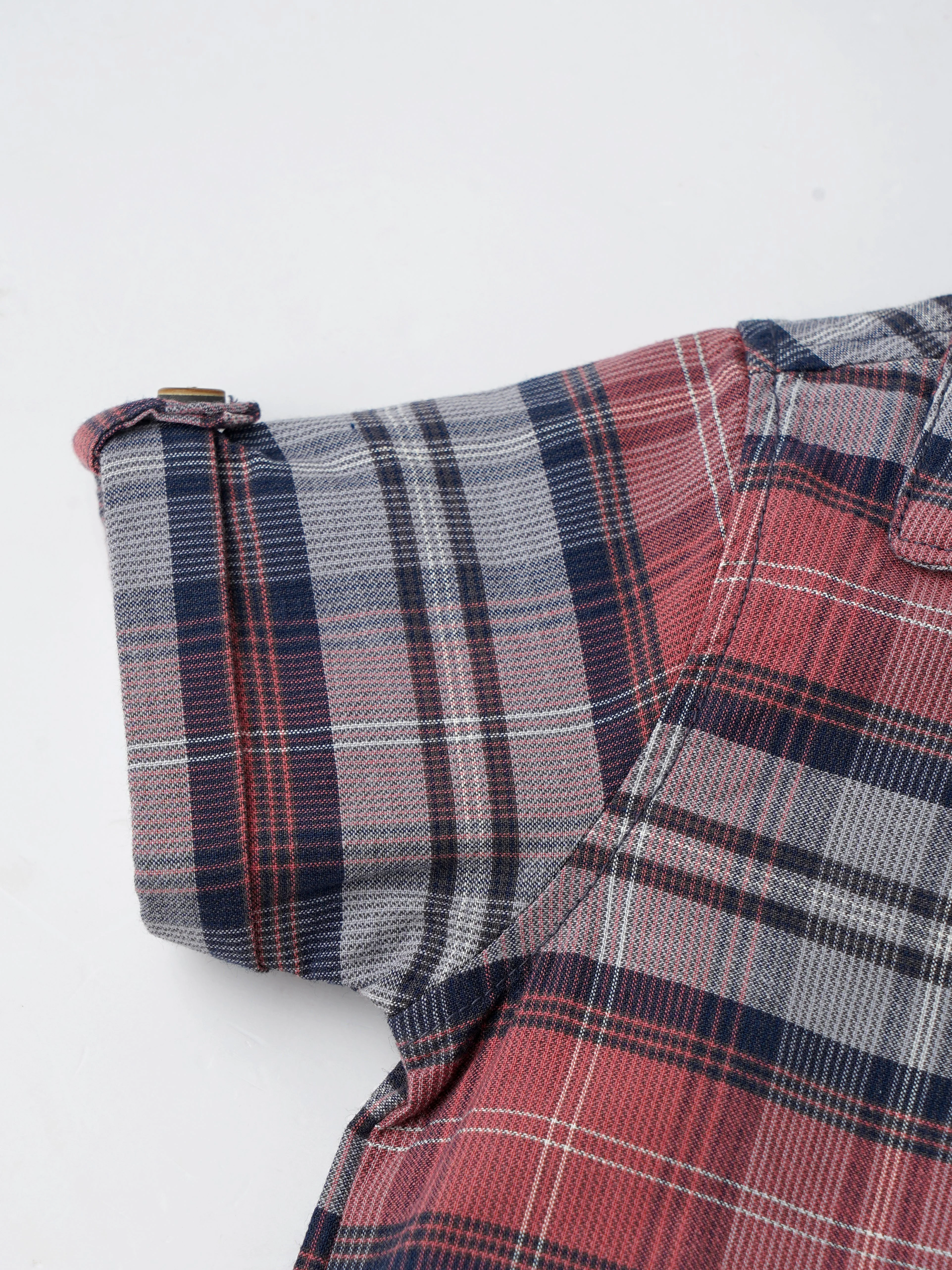 Popees Cute & Comfortable Lightweight Checked Shirt(3–36 Months) for Baby Boys - Image 4