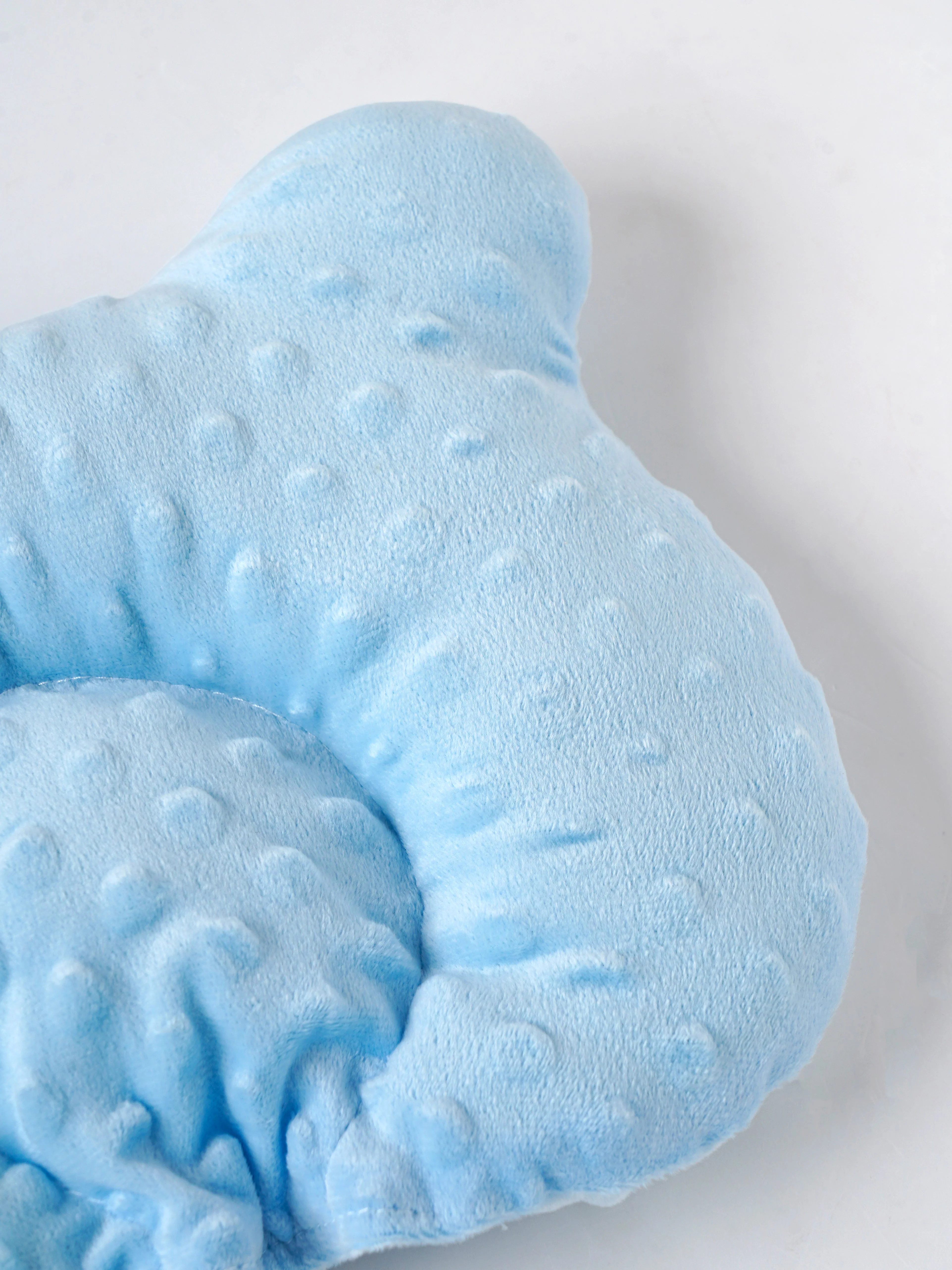 Popees Newborn Baby Head Pillow, Soft Cotton Infant Pillow for Crib & Stroller (color may vary depending on availability) - Image 2