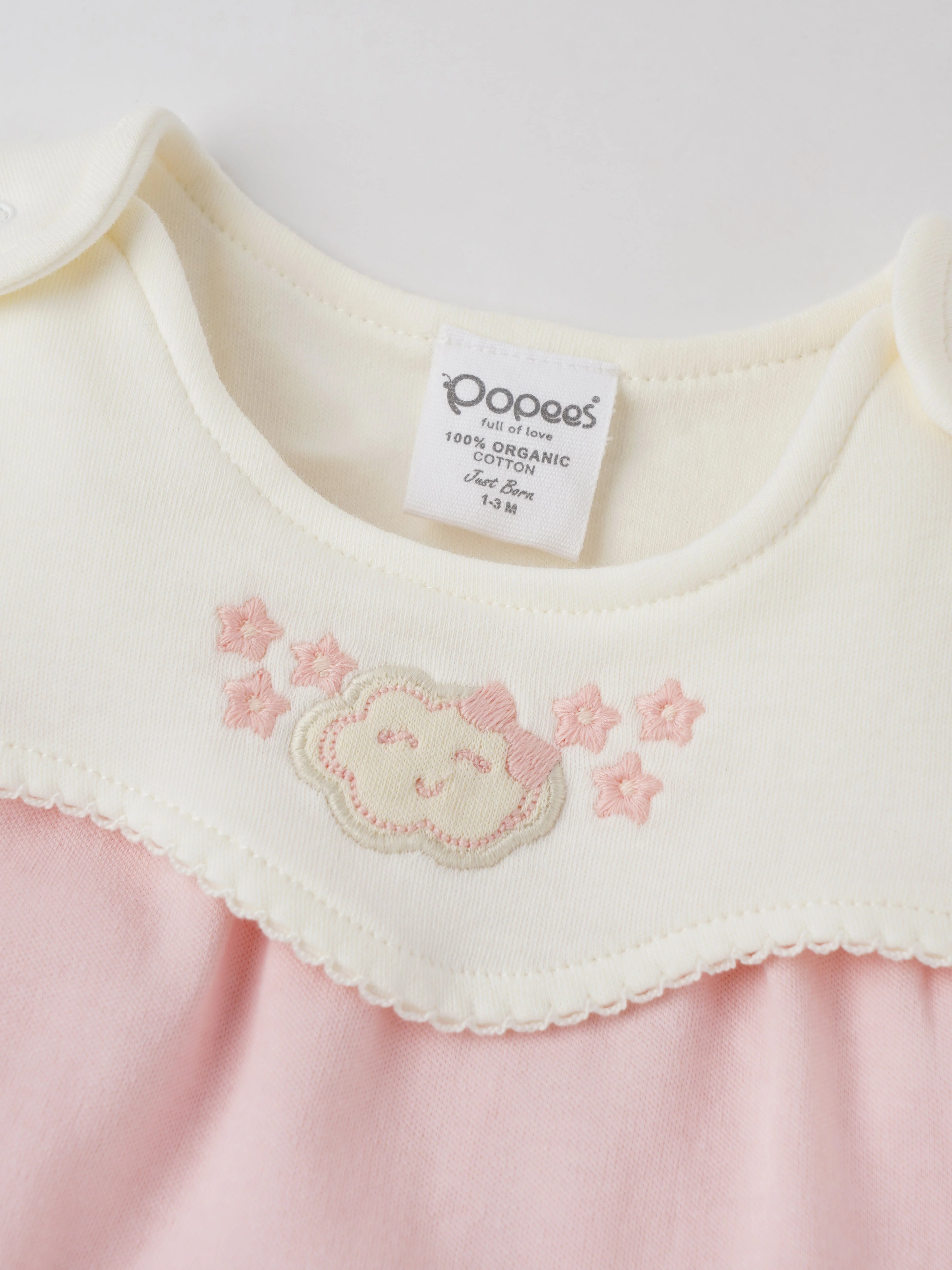 Popees Beautiful & Stylish Outfit Printed Sleeveless Dress (0–9 Months) for Baby Girls - Image 3