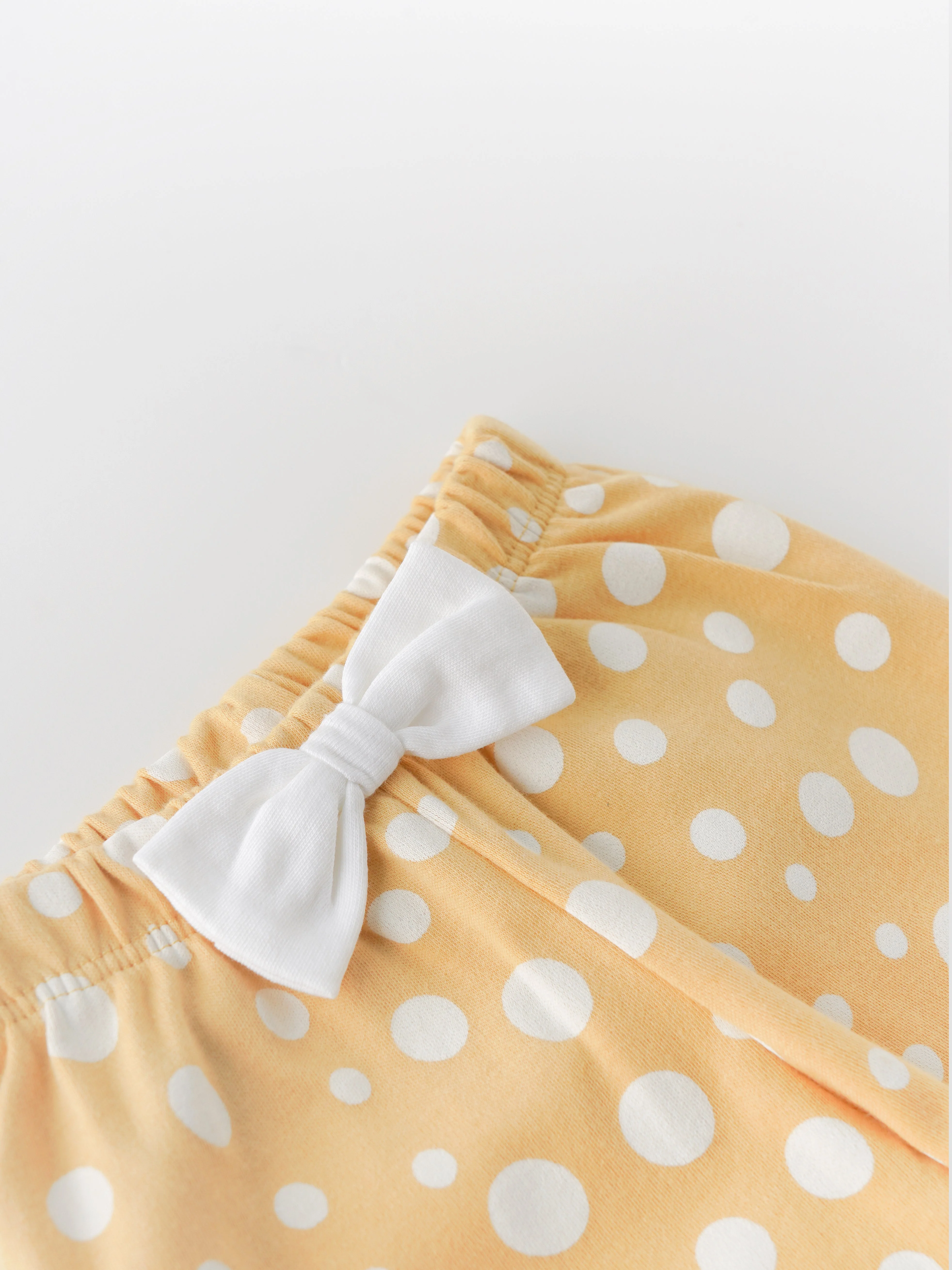Popees Bow Detail Pants (0-9 Months) for Girls - Image 3