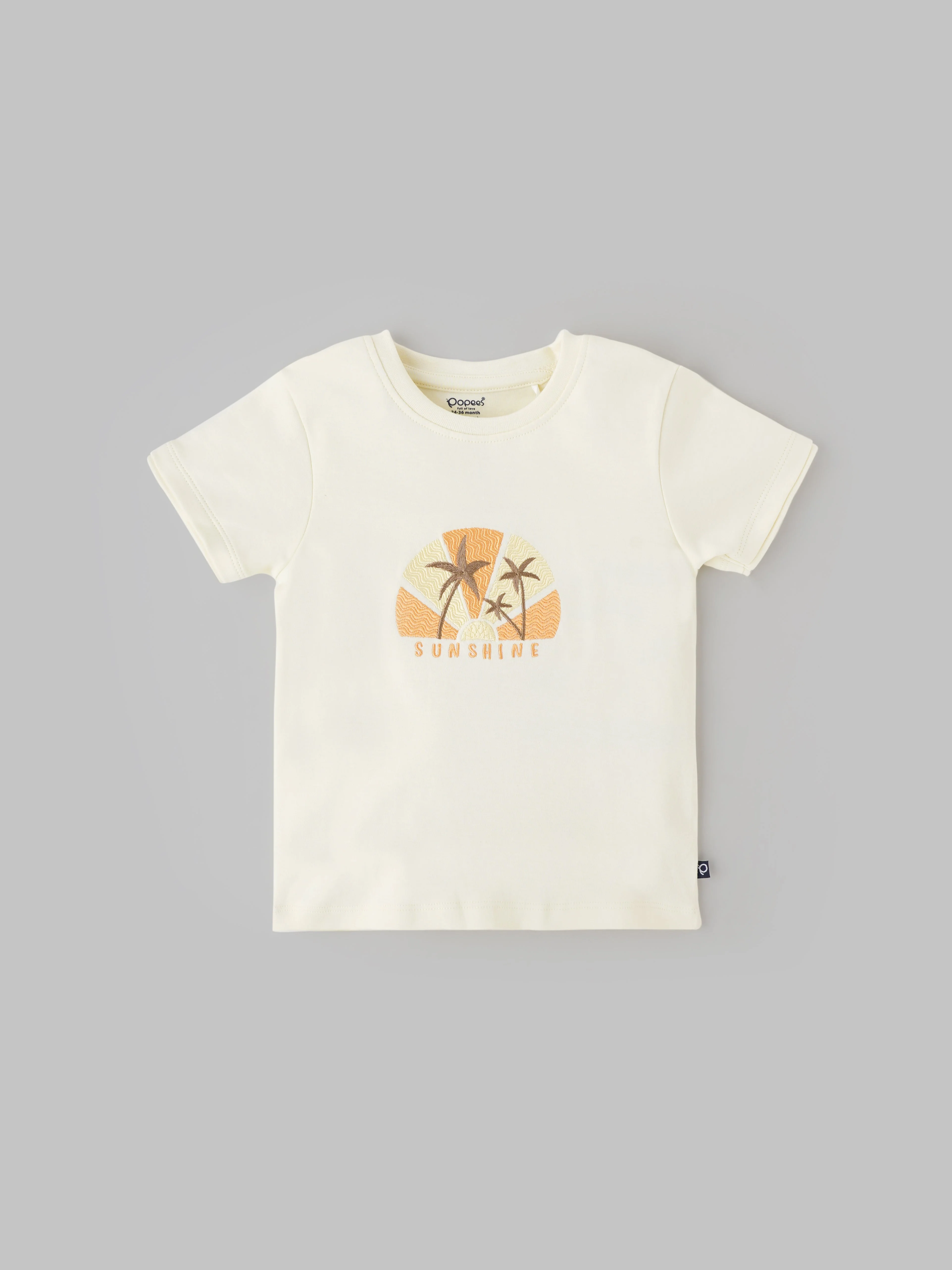 Popees Skin-friendly & Comfy Printed T-shirt (3-36 Months) for Baby Boys