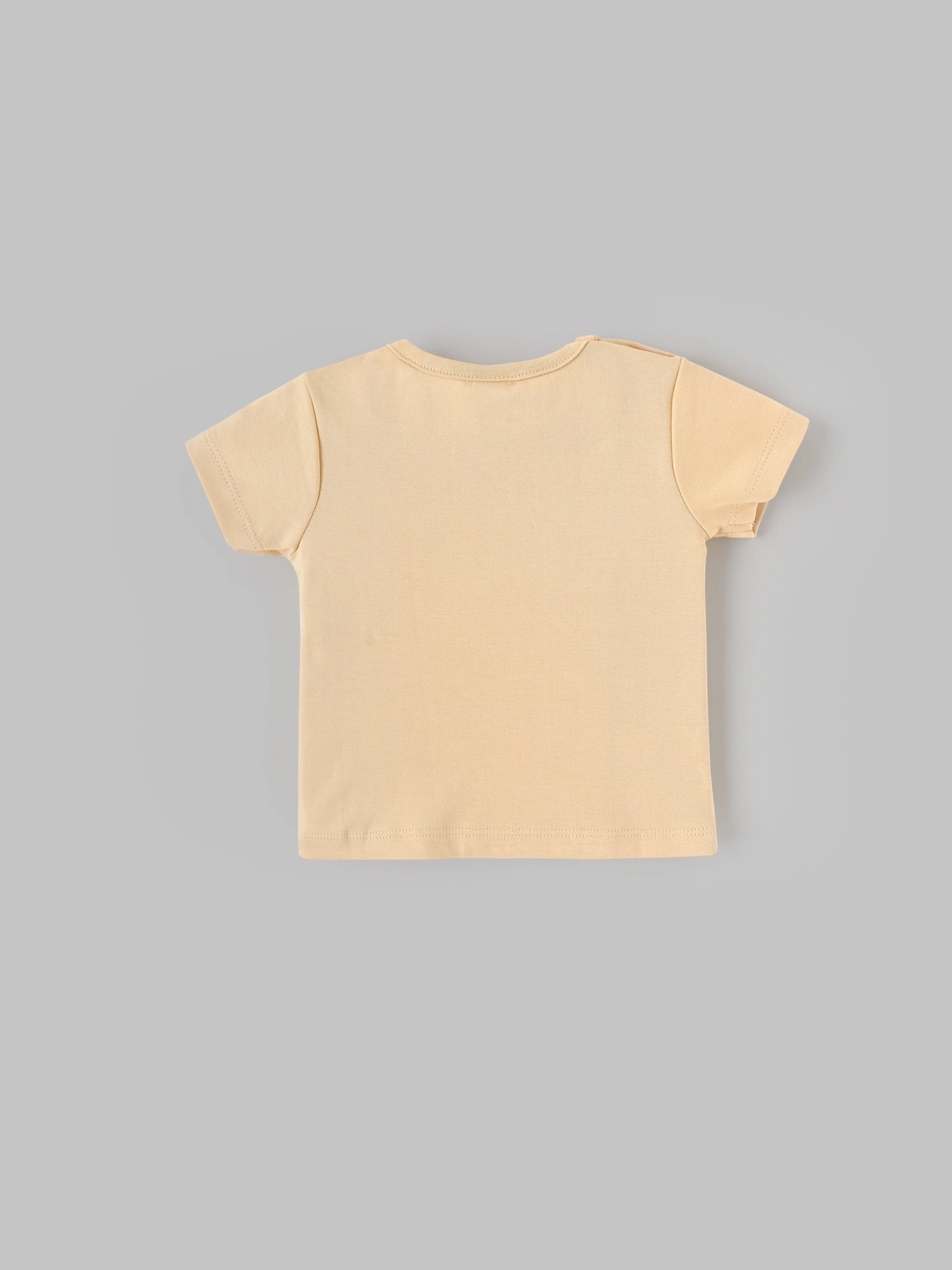 Popees Soft & Stylish Cotton Everyday Wear Printed T-Shirt(0-9 Months)for Baby Boys - Image 2