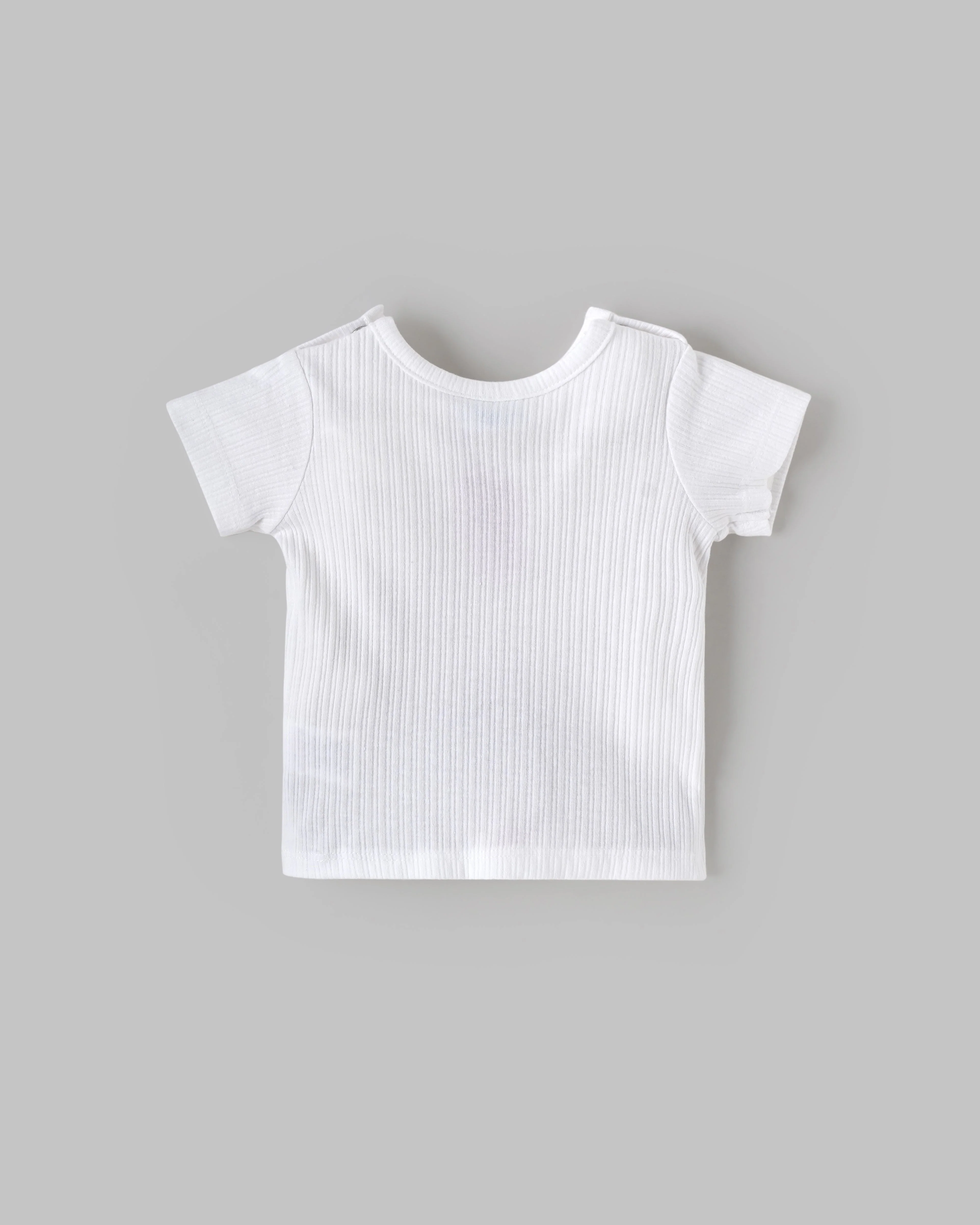 Popees Skin-friendly & Comfy T-Shirt (0-9 Months) for Newborn Babies - Image 2