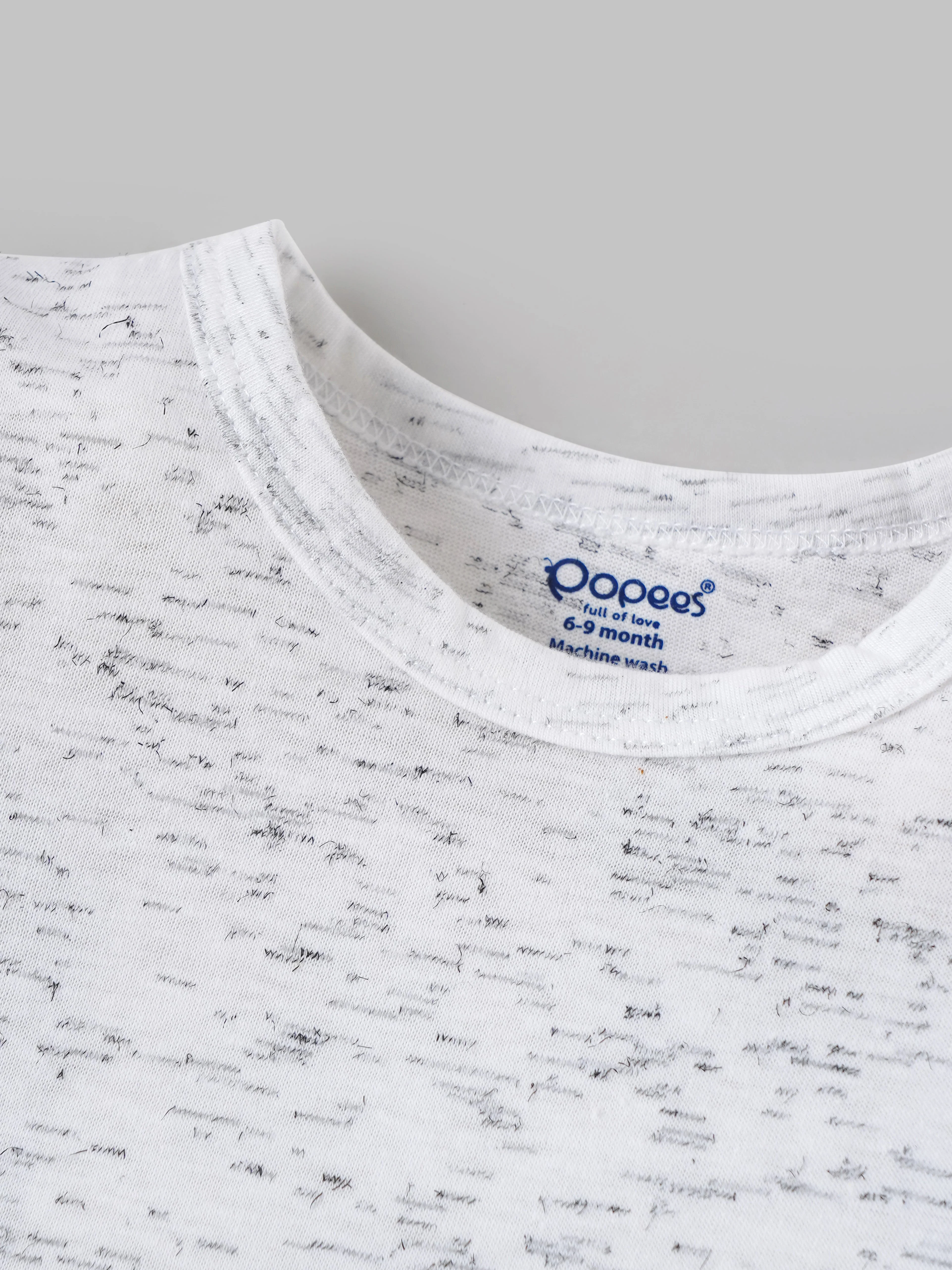 Popees Soft & Stylish All-Over Printed T-Shirt (3-24 Months)for Baby Boys - Image 3