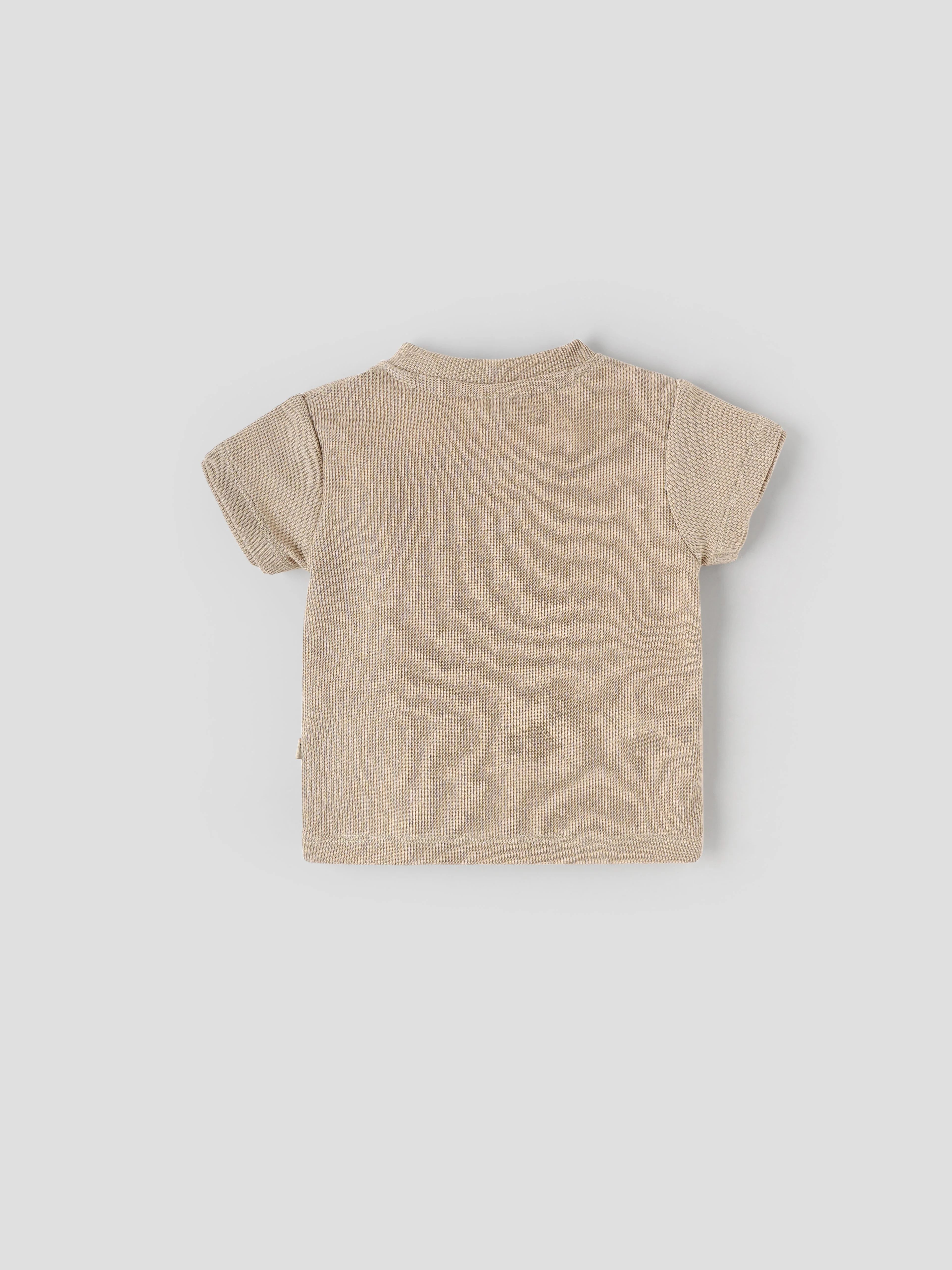 Popees Trendy & Stylish Letter Printed with Half Sleeve Tshirt(3-24Months)for Baby Boys - Image 2