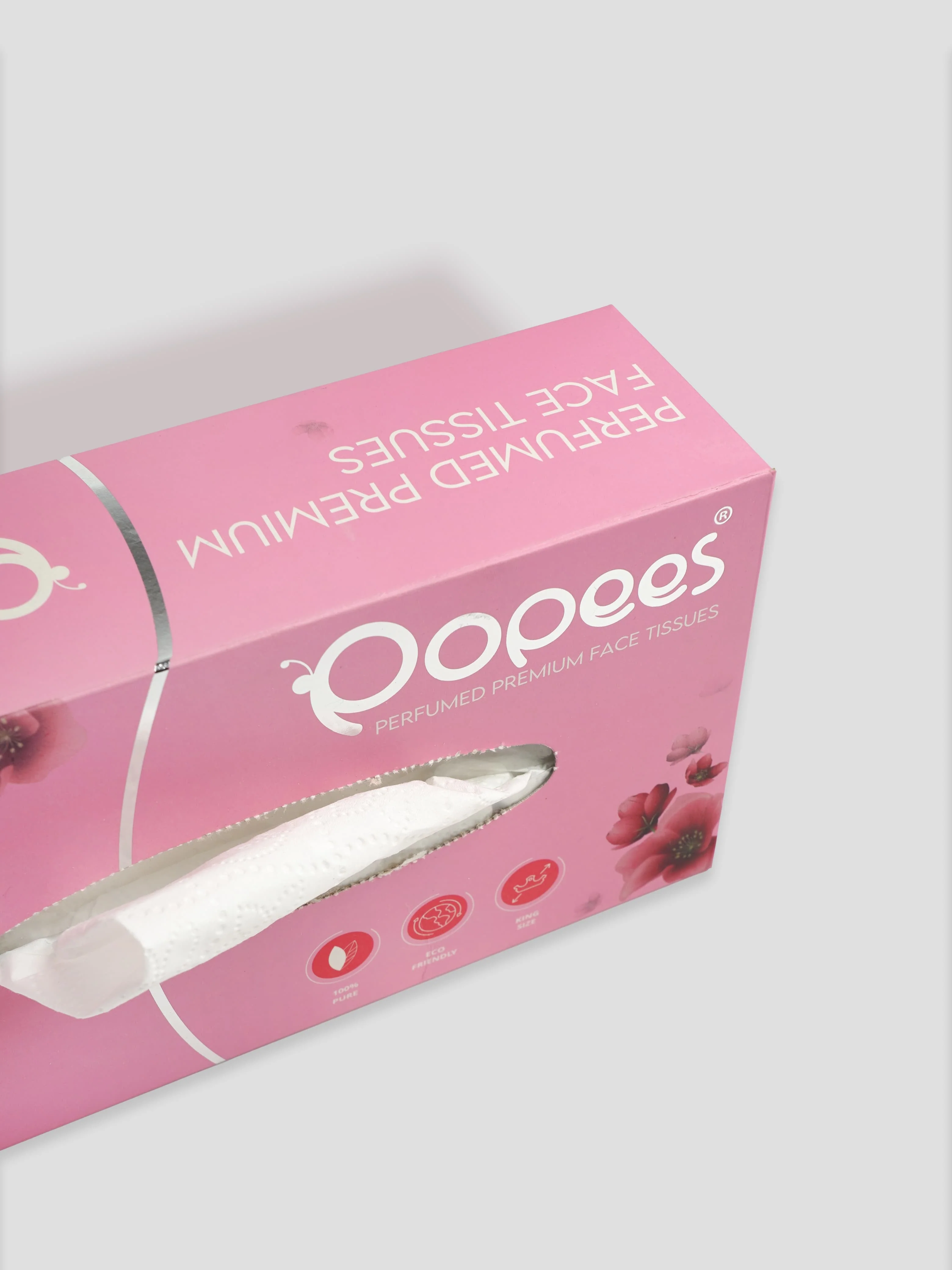 Popees Perfumed Premium face Tissue - 2 Ply 100 Pulls - Image 3
