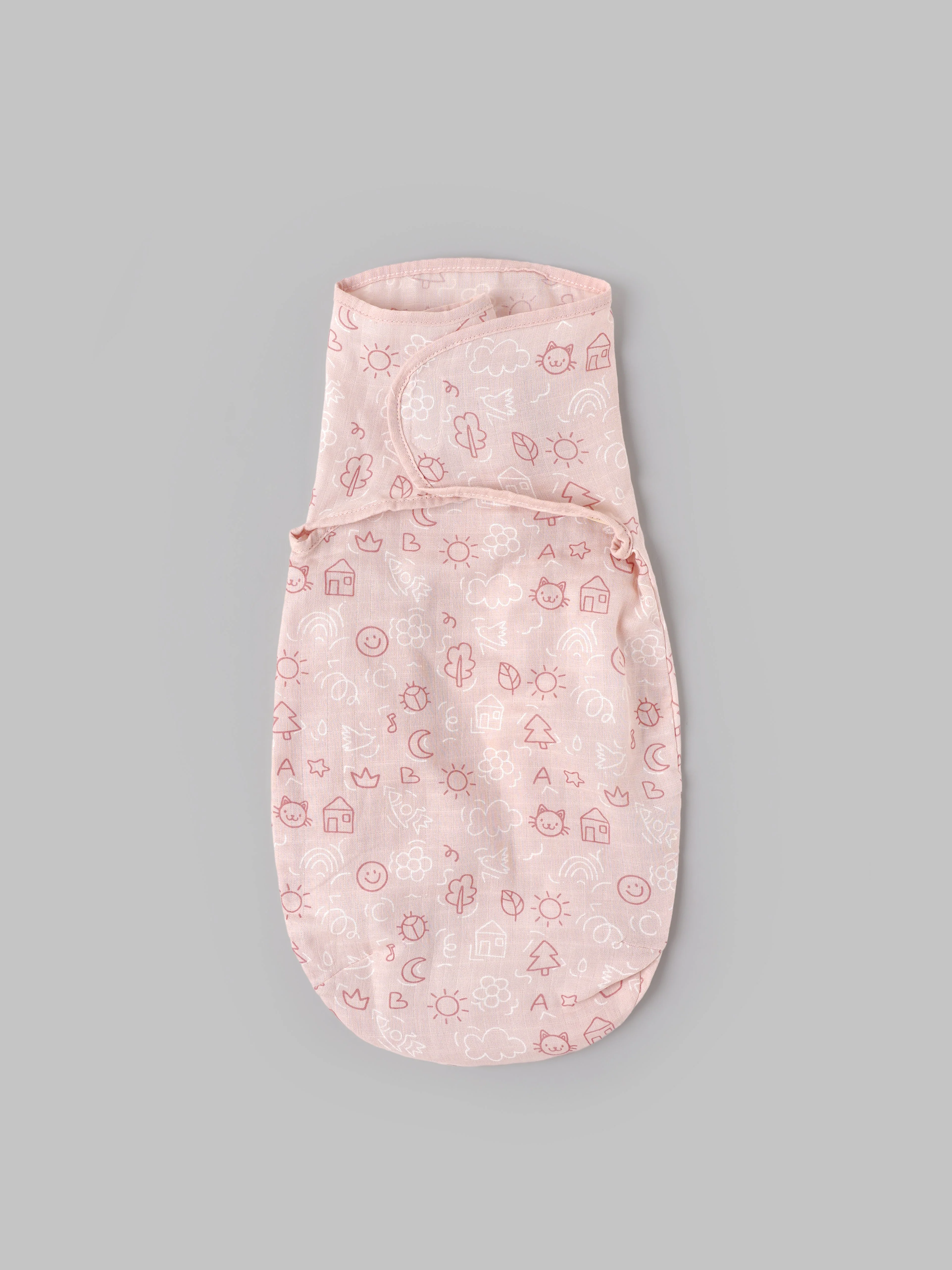 Popees Unisex Baby 5-Piece Cotton Muslin Gift Set with Wrapper |0–1M & 3–6M - Image 4