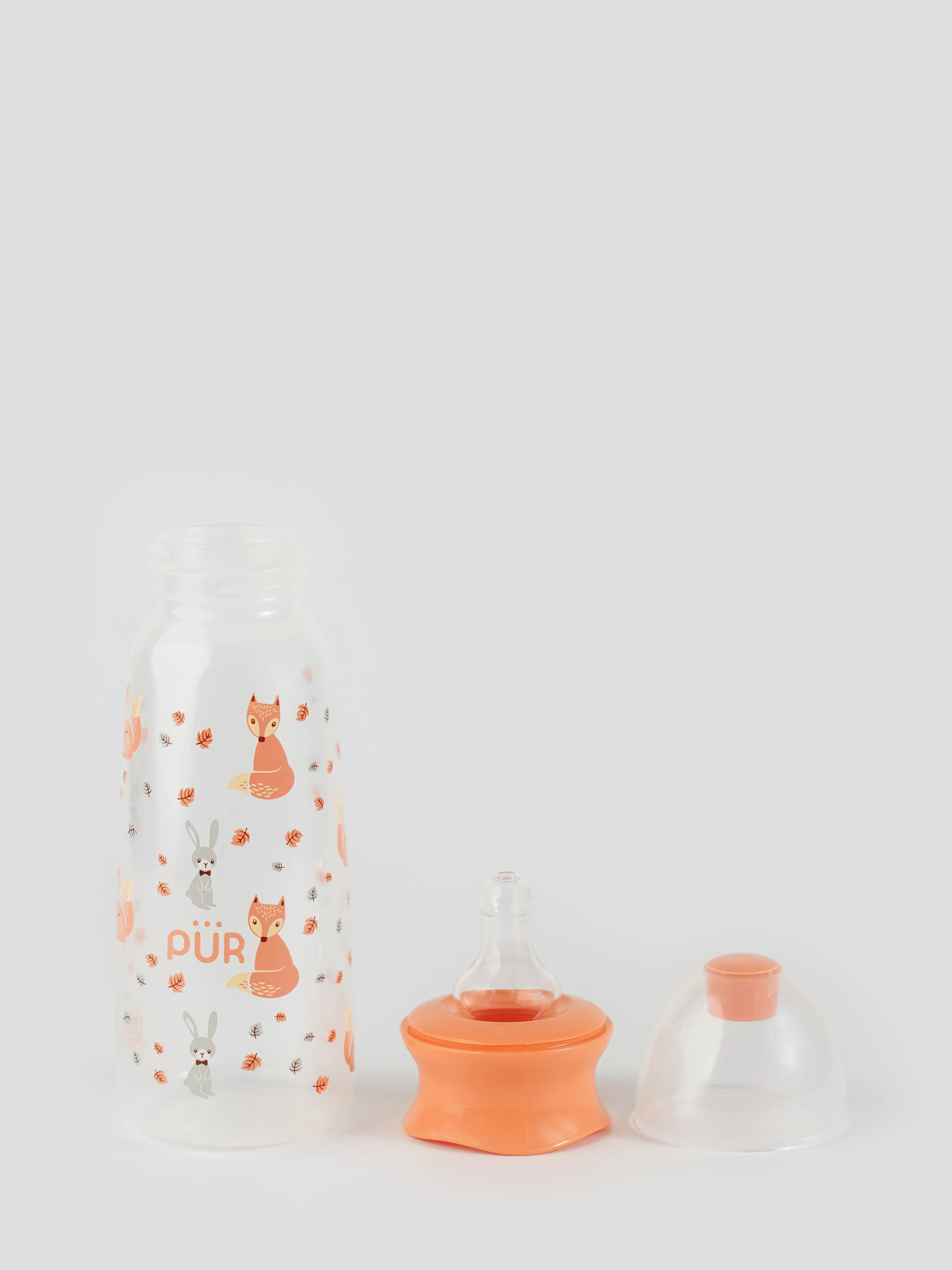 Printed & Narrow Neck Feeding Bottle- 250ml (color may vary depending on availability) - Image 7
