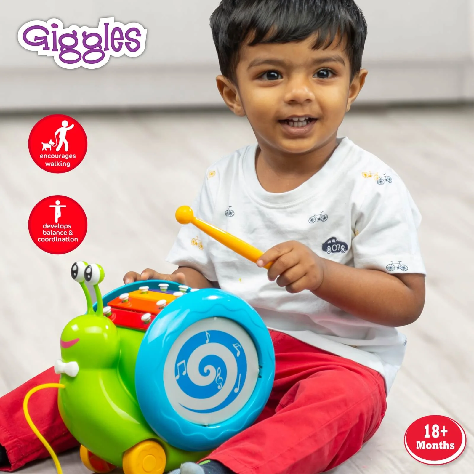 Cute Musical Snail for Kids - Image 3