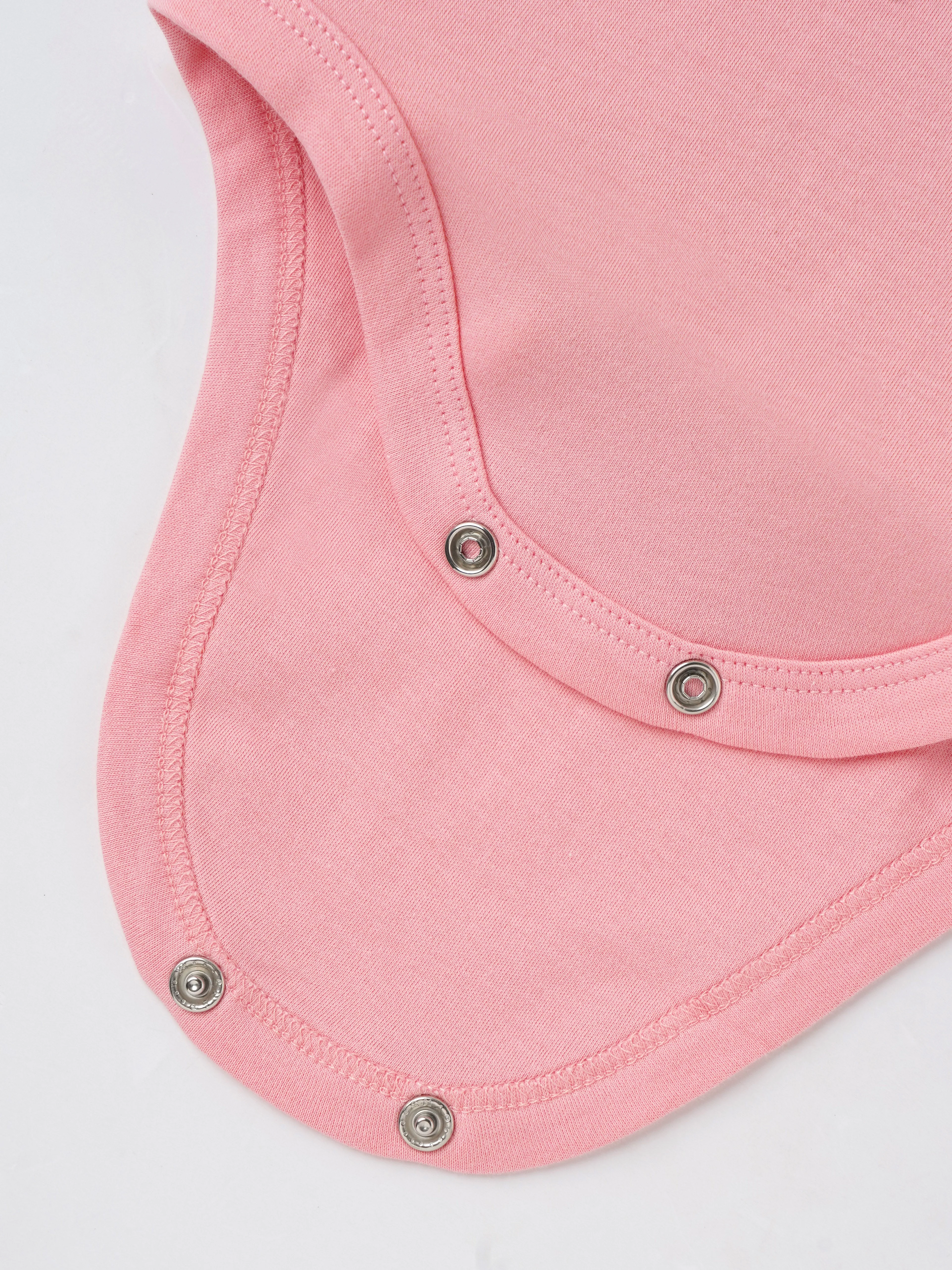 Popees Half Sleeve Bodysuit (0-3 Months) for Newborn Girls - Image 4