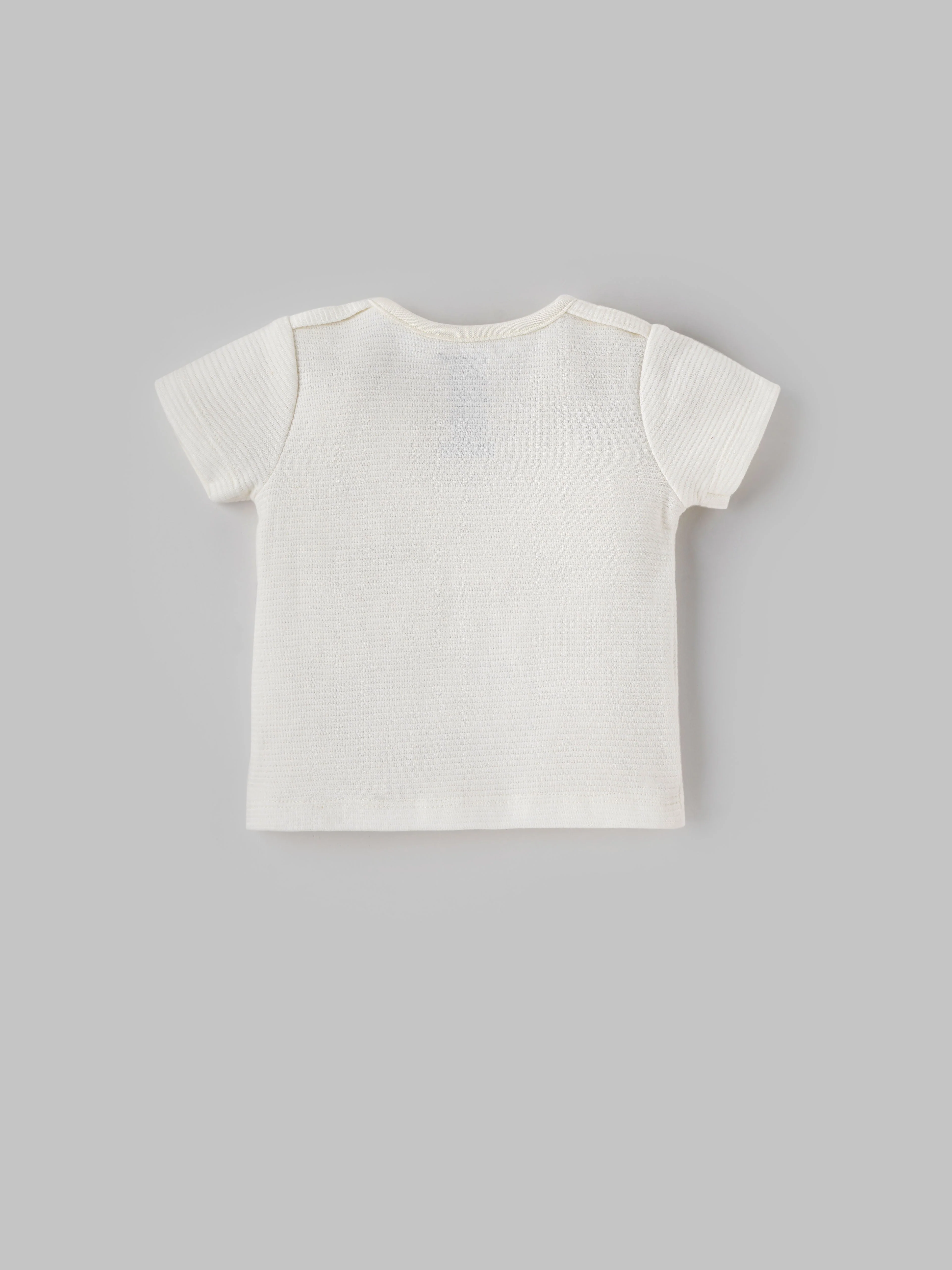Popees Half Sleeve T-shirt (0-9 Months) for Boys - Image 2