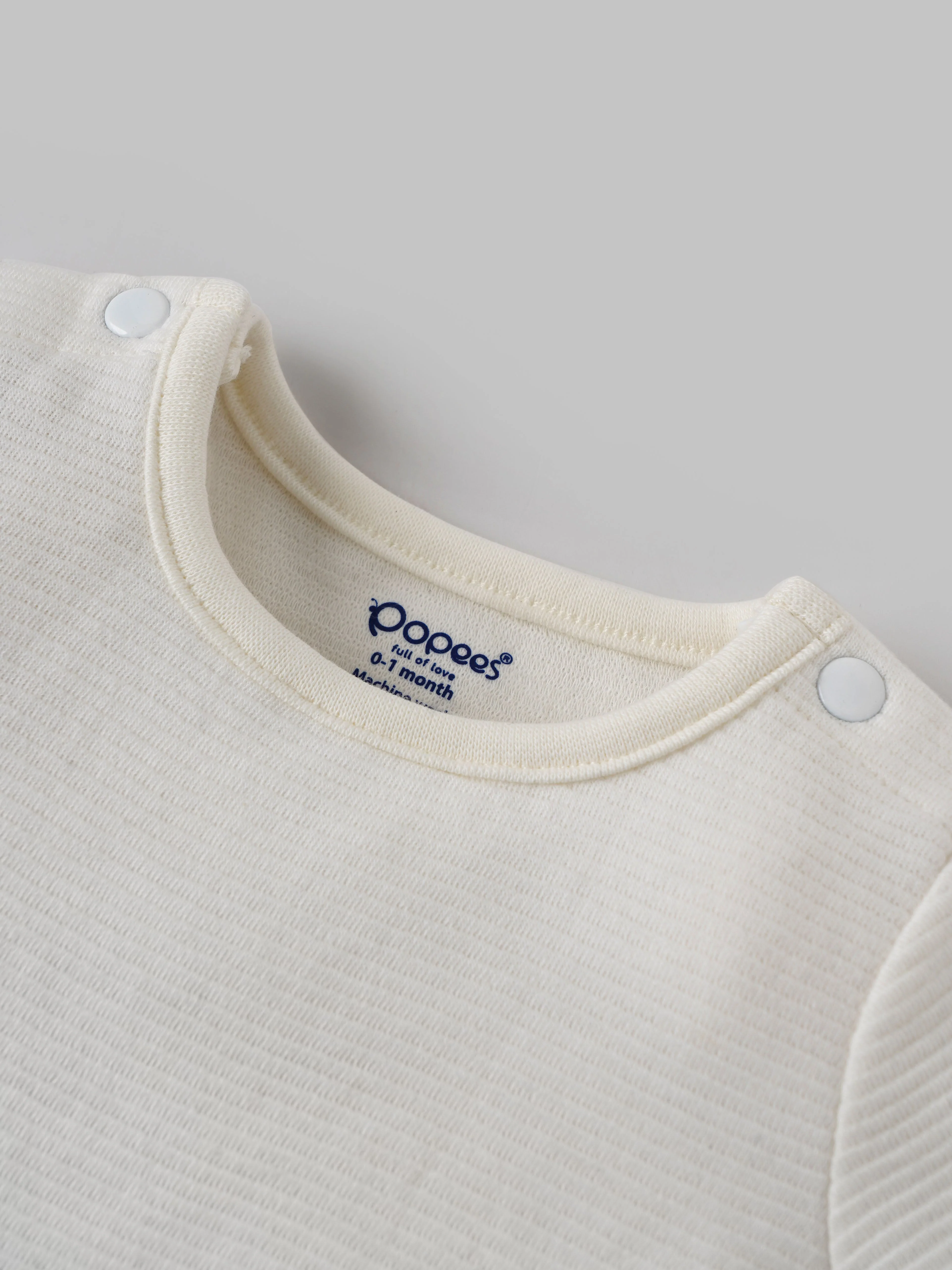 Popees Half Sleeve T-shirt (0-9 Months) for Boys - Image 4