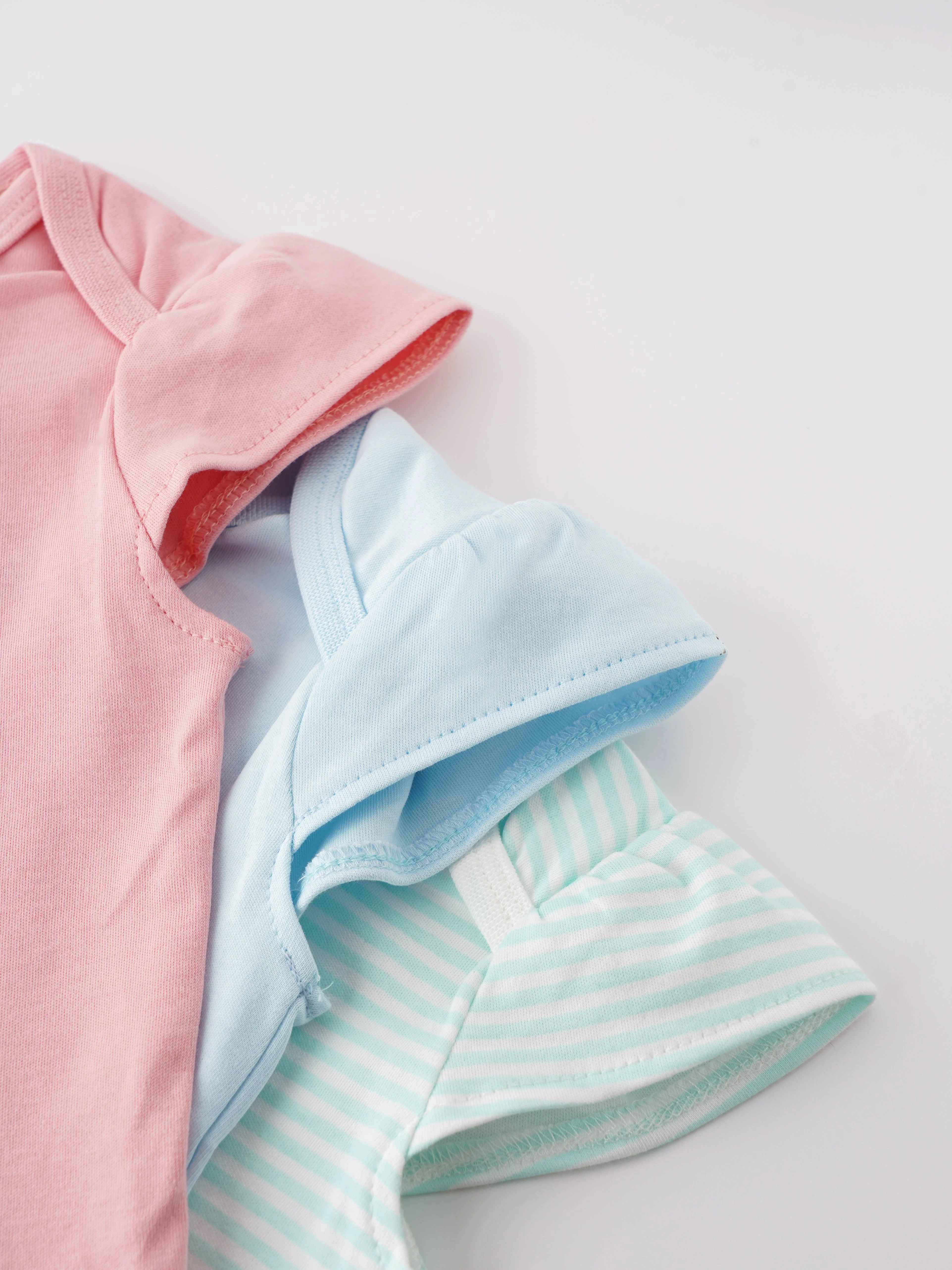Popees Short Sleeve (0-9 Months) Cute and Comfortable Everyday Wear For Baby Girls - Image 3