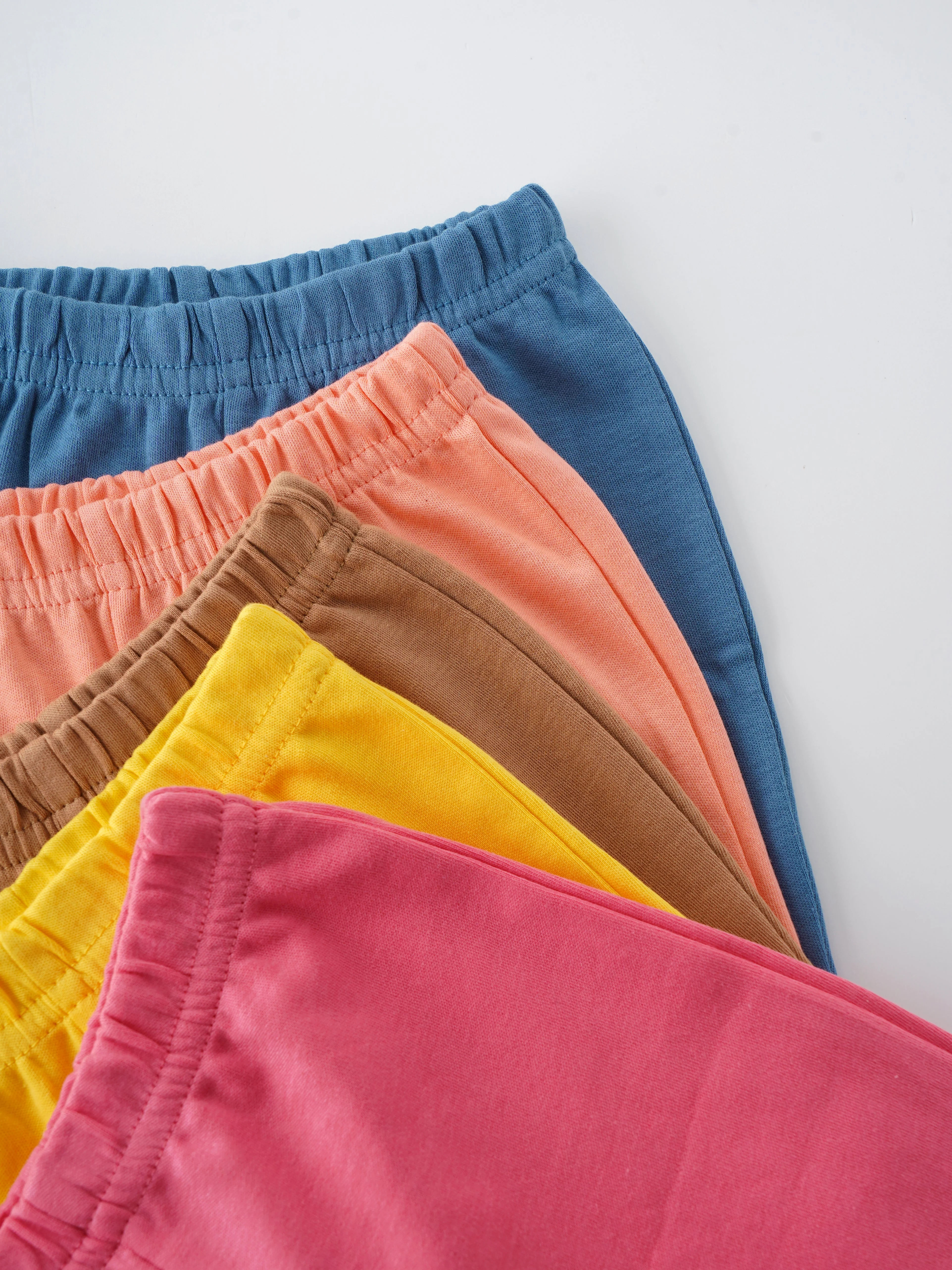 Popees 100% Cotton Pants 5 Pieces Set for Newborn Babies (color may vary depending on availability) - Image 3