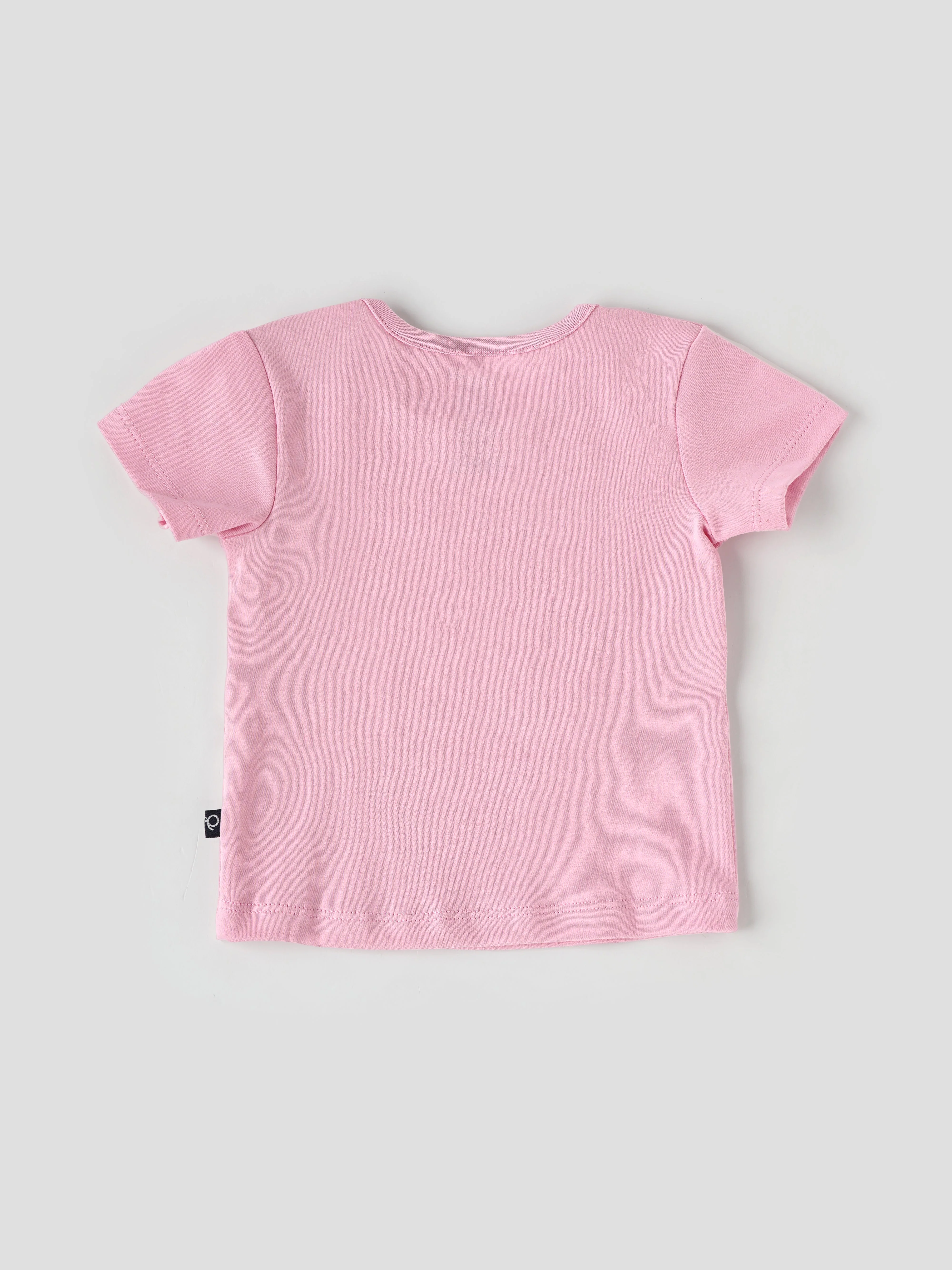 Popees Half Sleeve Shoulder Open (3–36 Months) Chest Printed Top for Baby Girls - Image 2