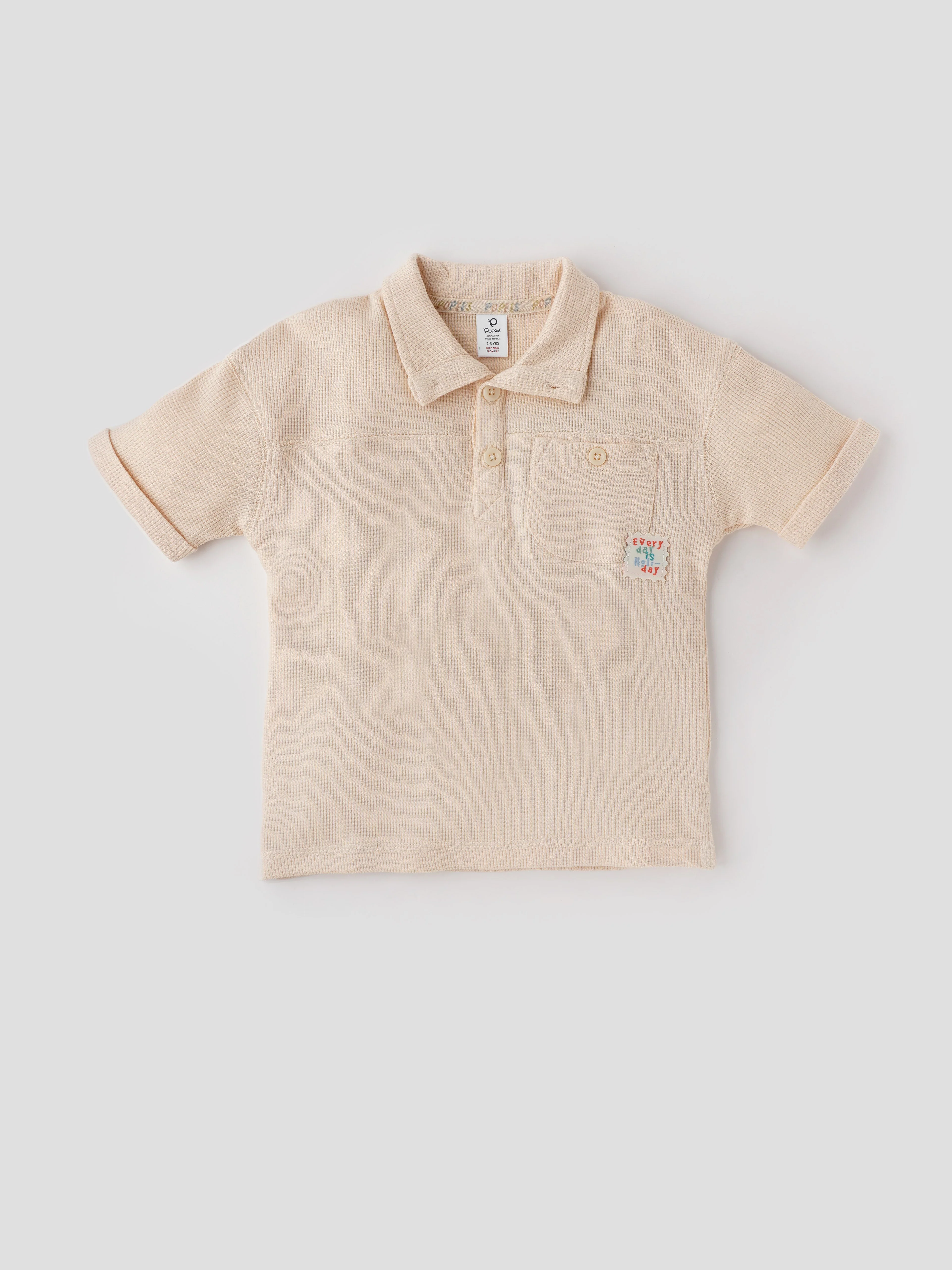Popees Fashionable Half Sleeve T-shirt with Pocket (1-8 Years) for Boys
